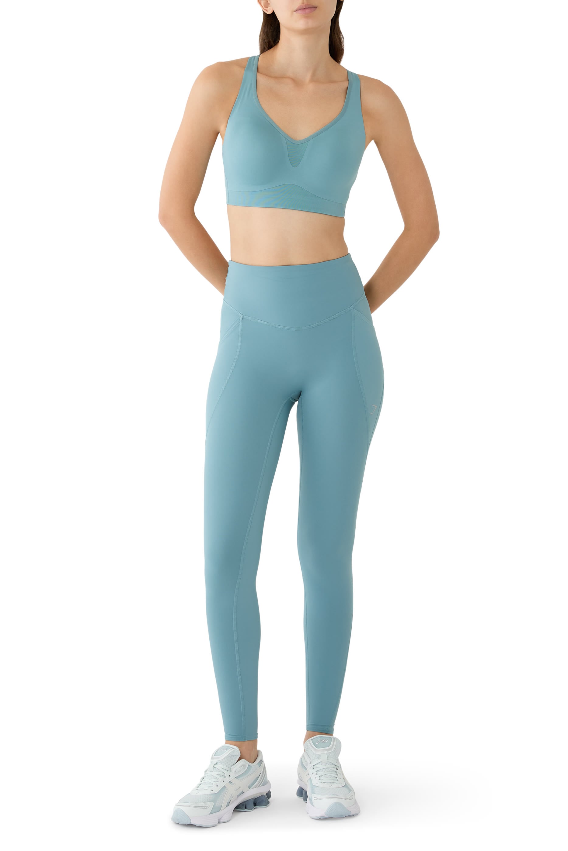 Fundamental High Support V-Neck Sports Bra