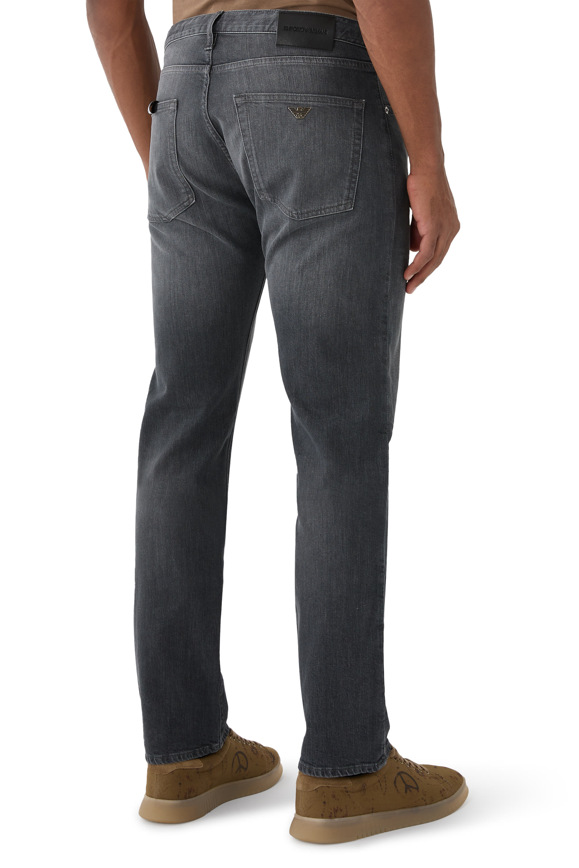 Regular-Fit Stretch Jeans