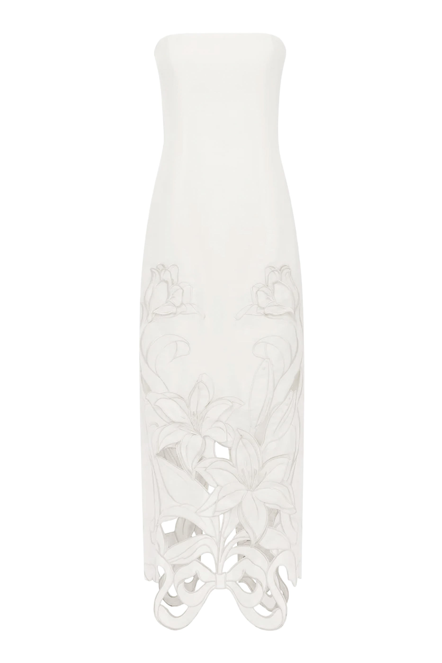 Rayna Applique Bustier Maxi Dress 