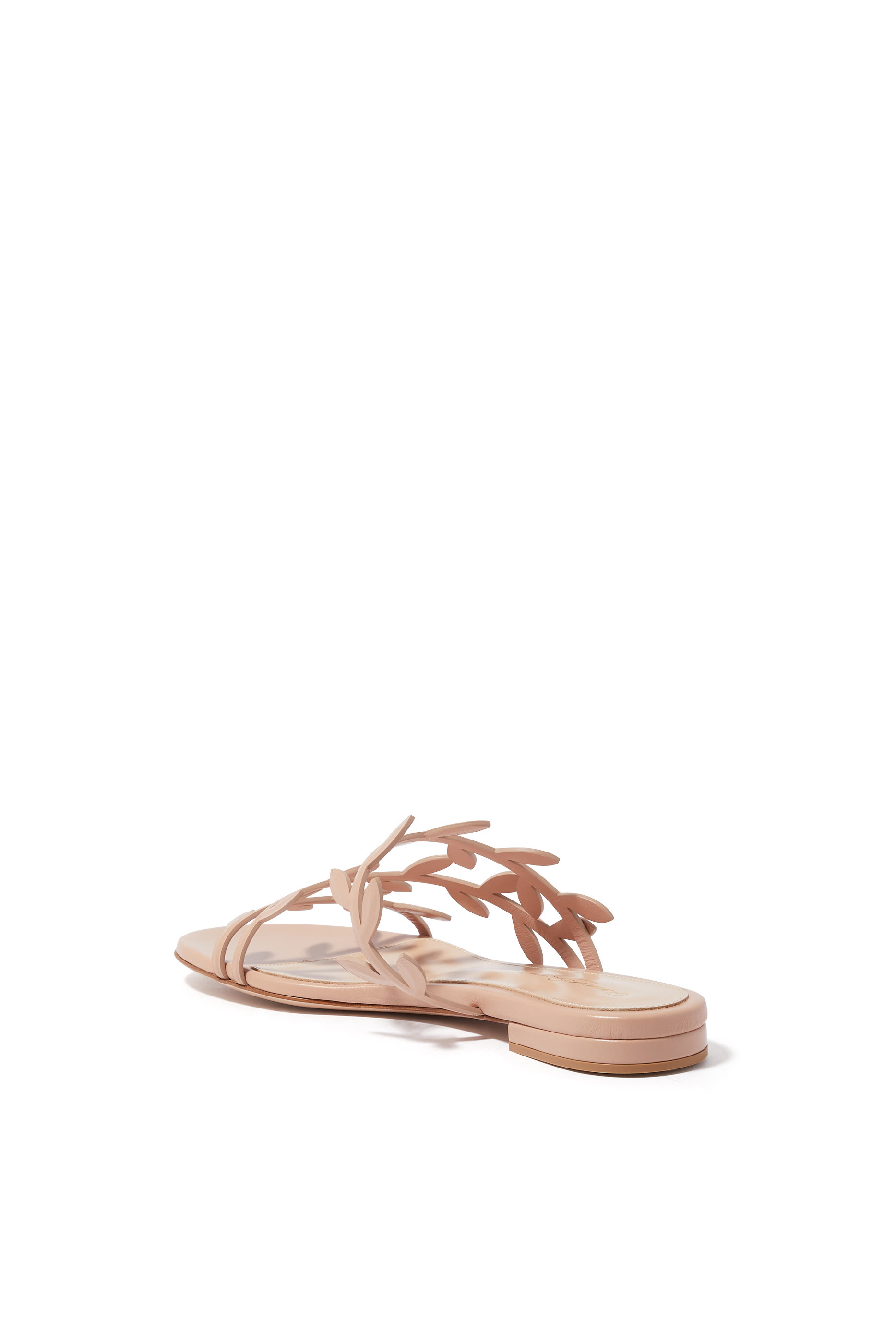 Flavia Leather Asymmetrical Sandals