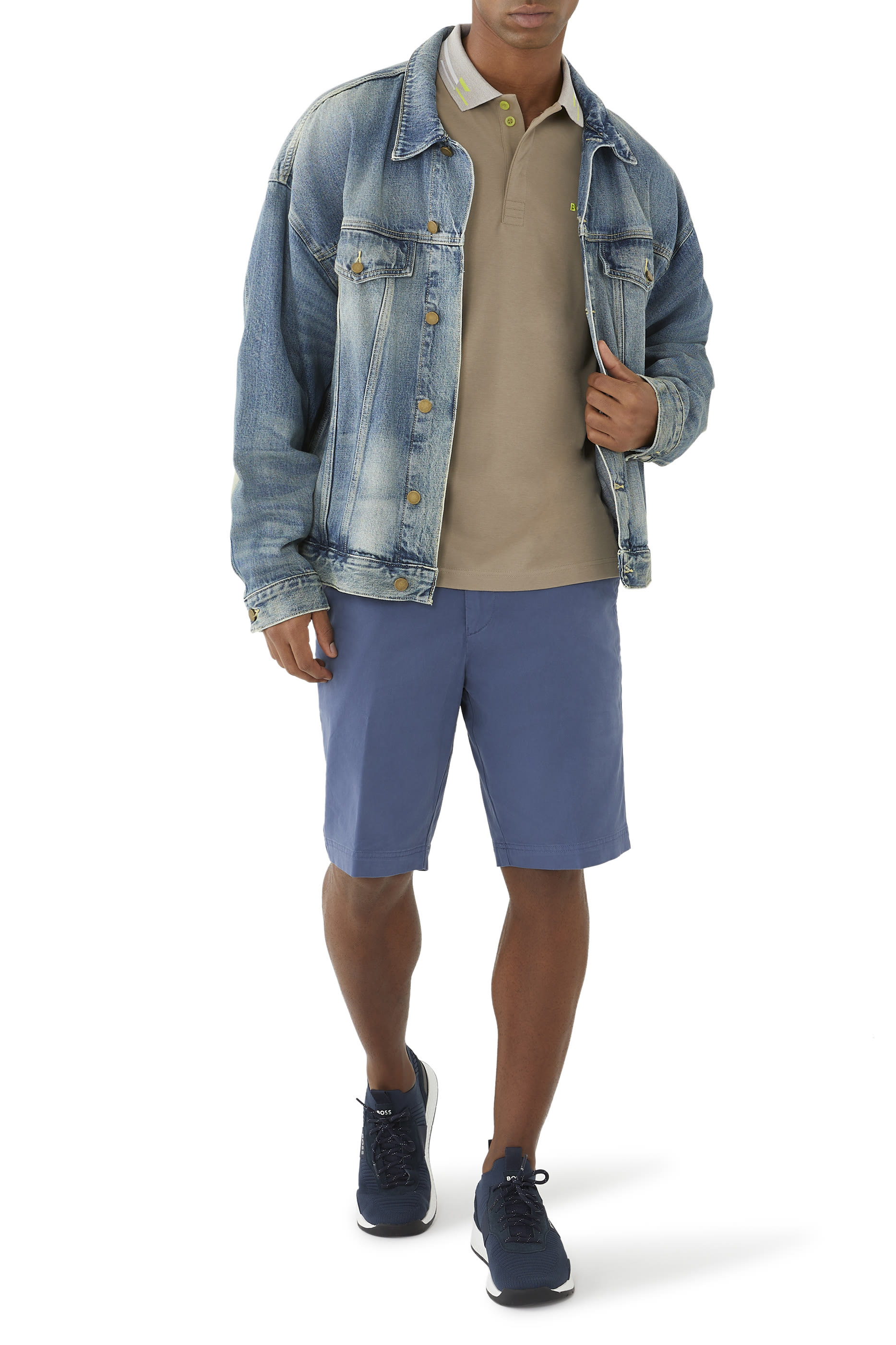 Embroidered Cotton Polo Shirt