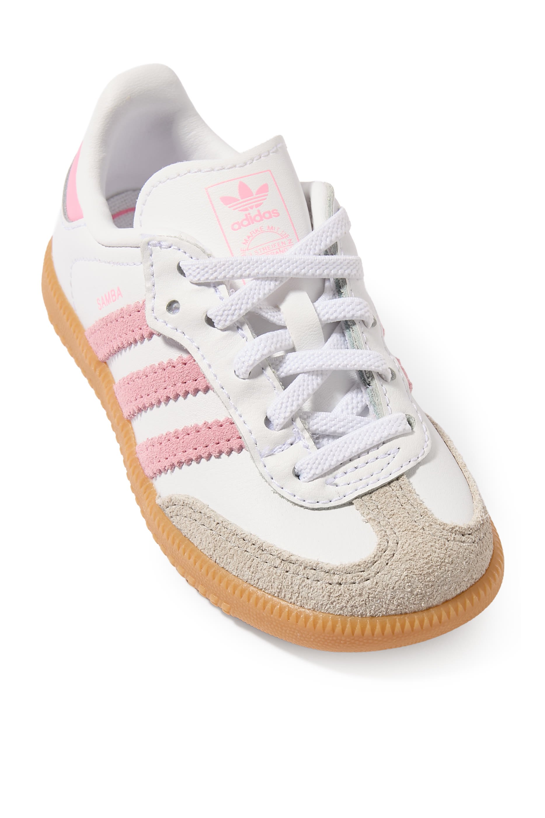 Kids Samba OG Comfort Closure Elastic Lace Sneakers