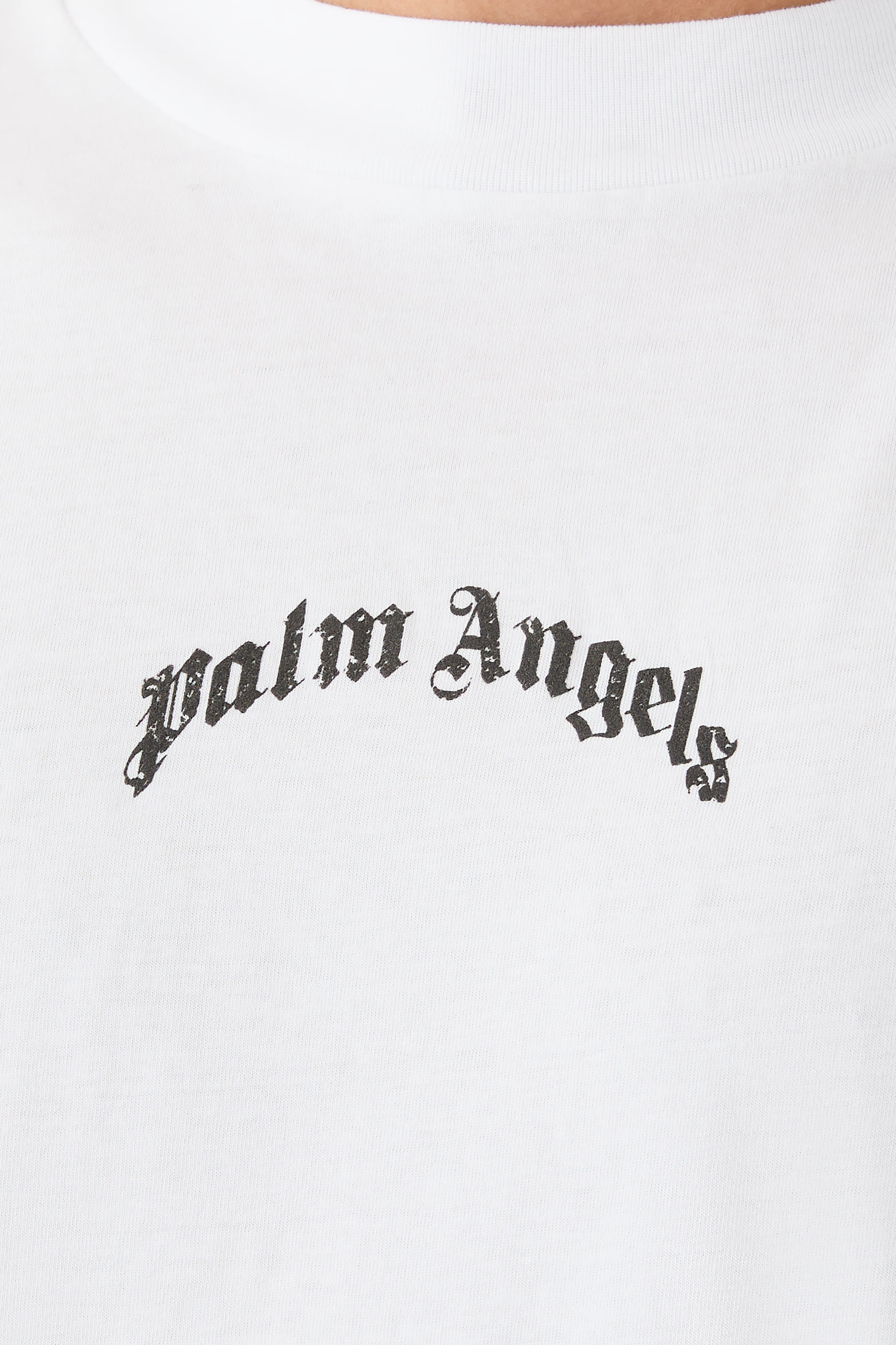 Curved Logo Oversized T-Shirt