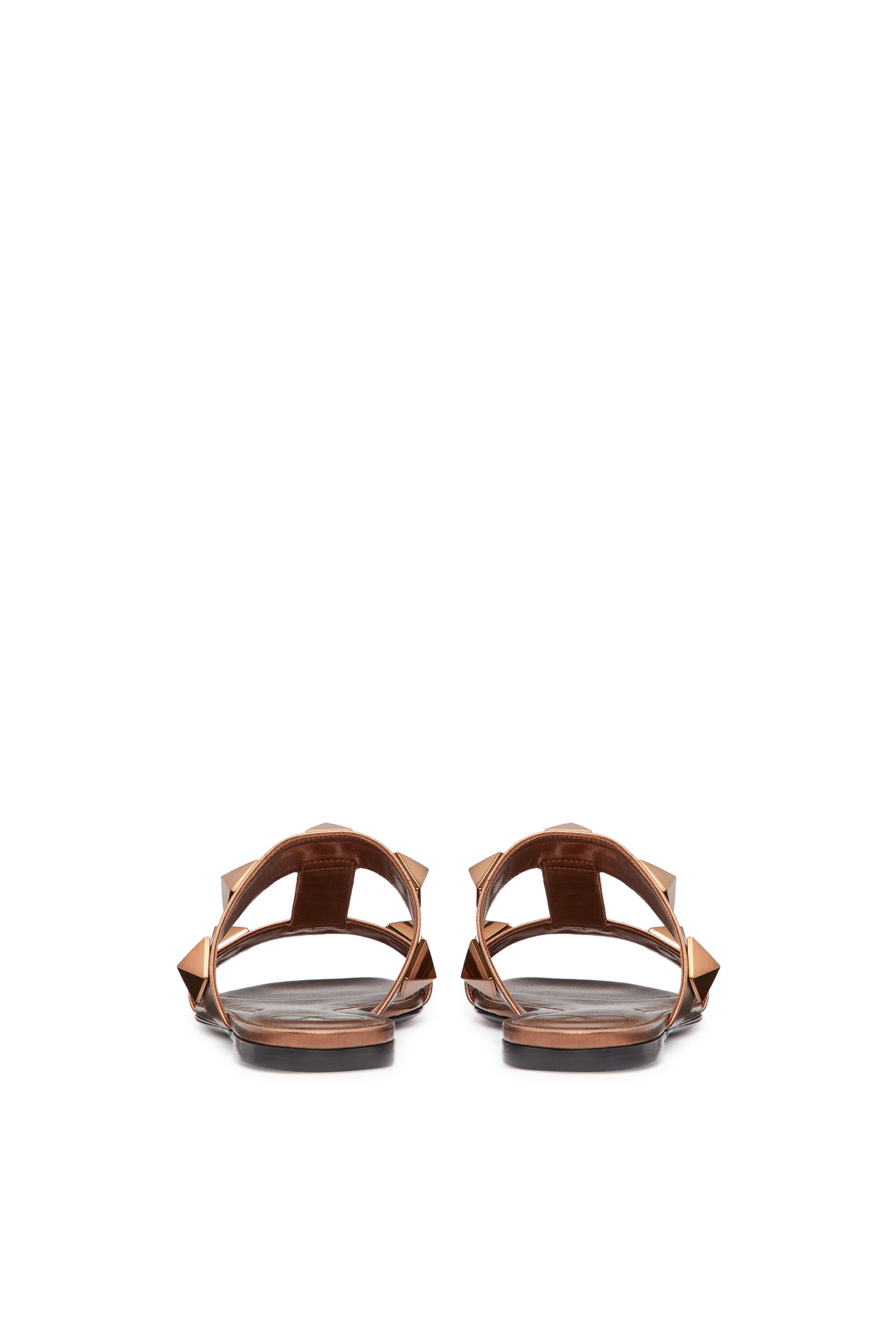 Valentino Garavani Roman Stud Leather Slides