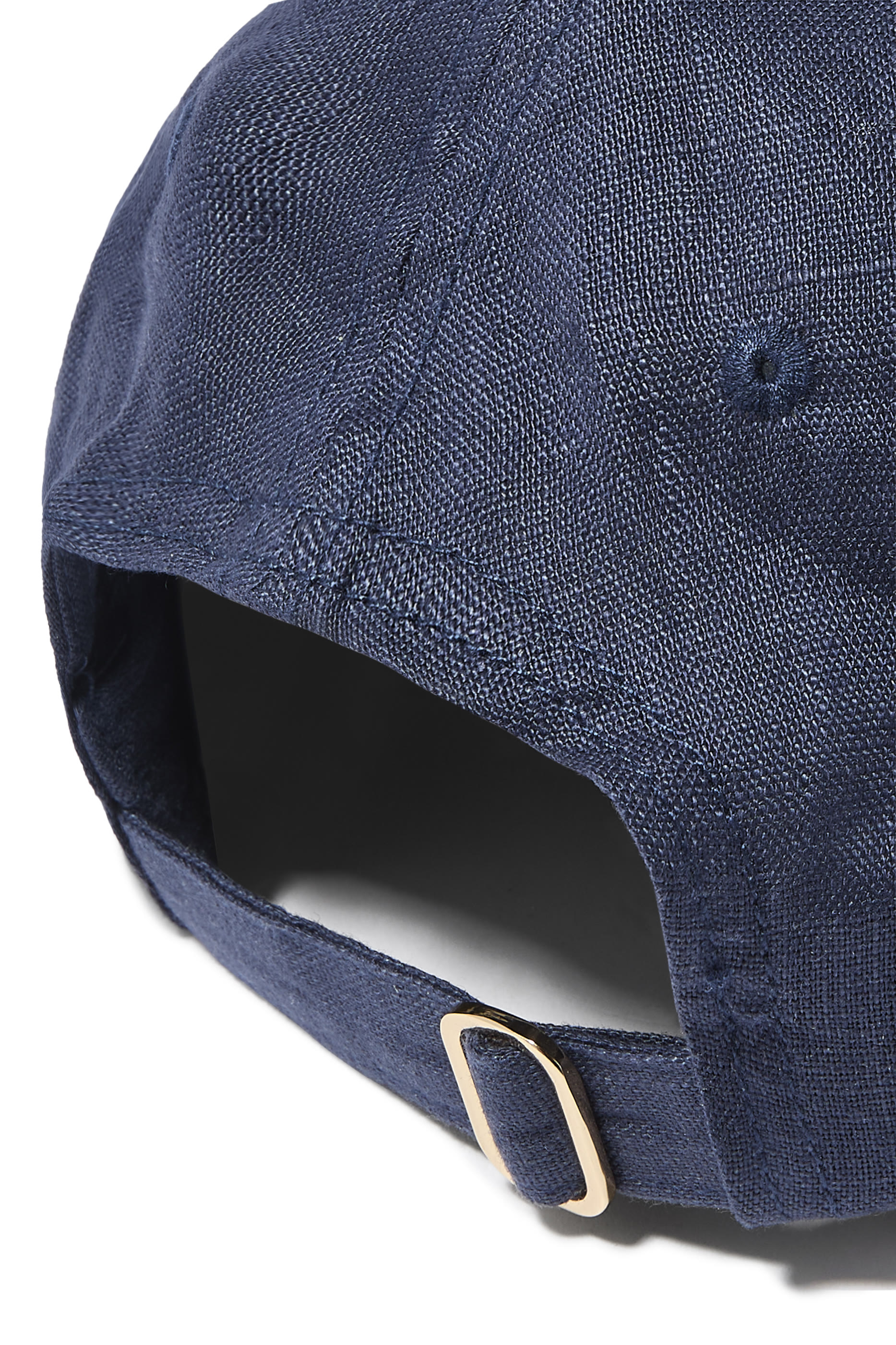 Fernando Clube De Praia Embroidery Linen Cap