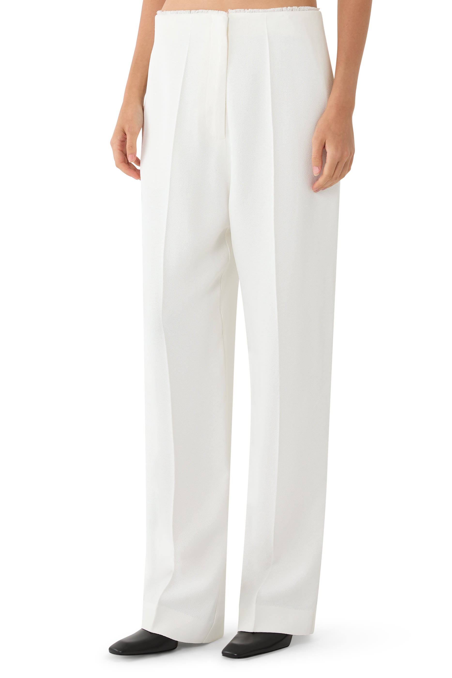 Oran Fray Trim Trousers