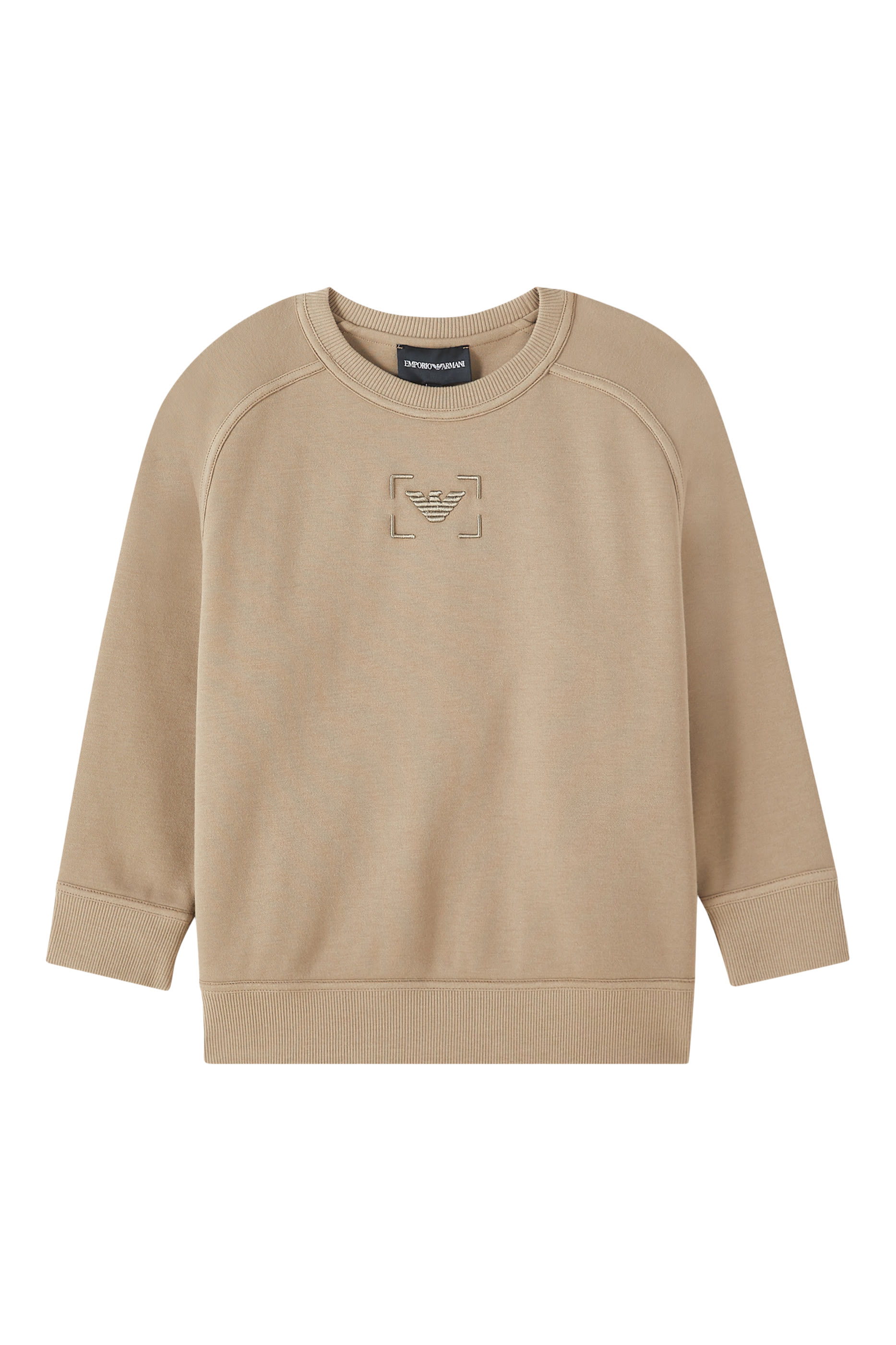 Kids Embroidered Logo Sweatshirt