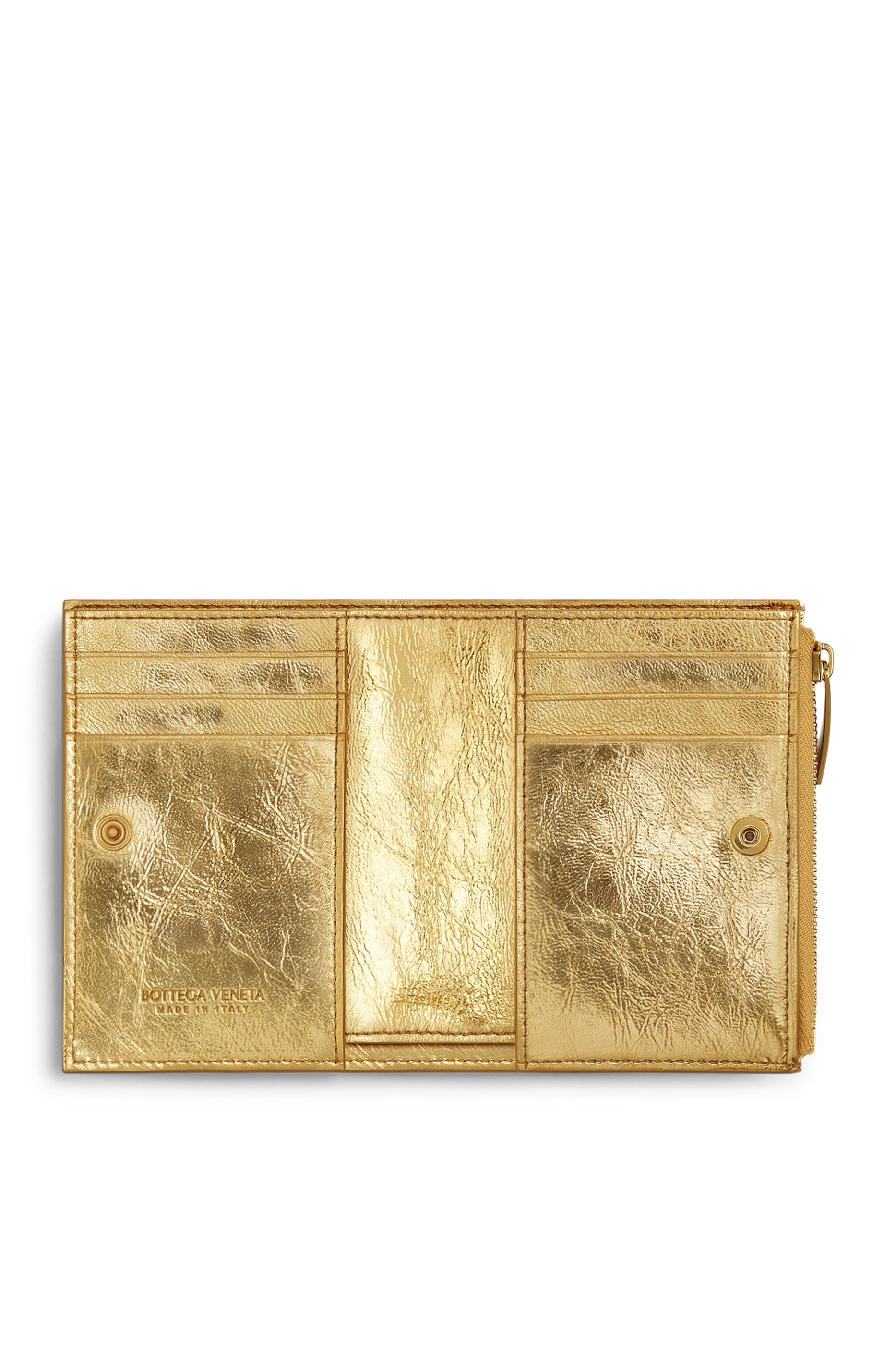 Intrecciato Small Bi-Fold Wallet