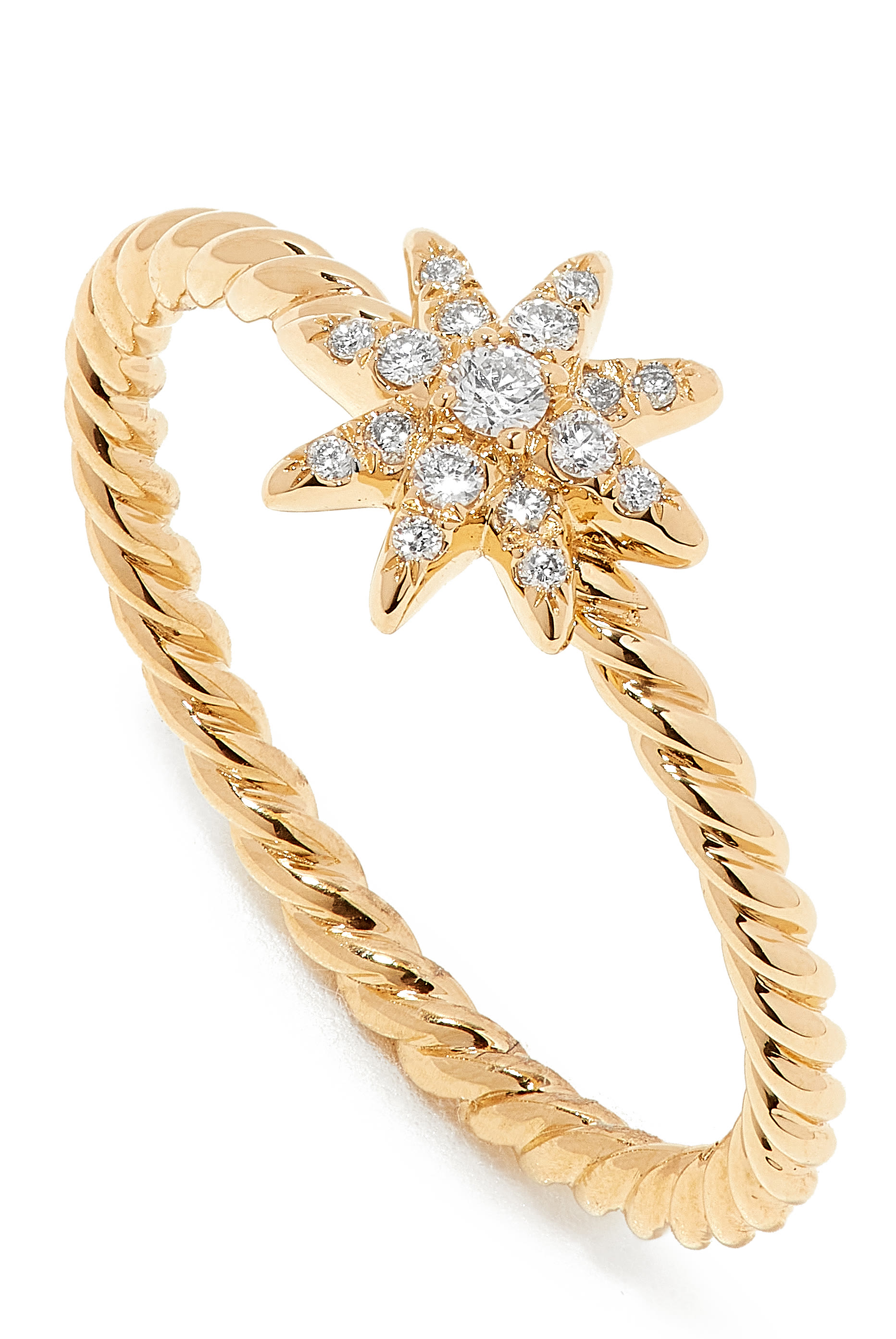 Petite Starburst Station Ring