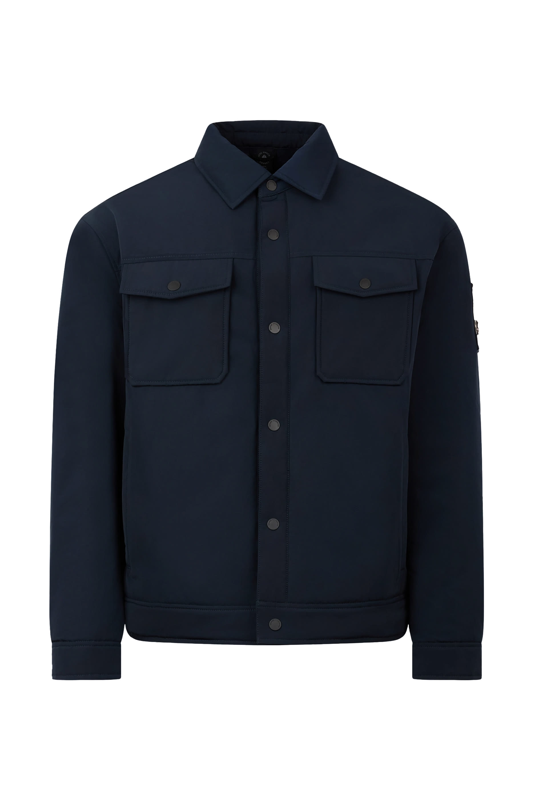 Button-Fastening Shirt Jacket