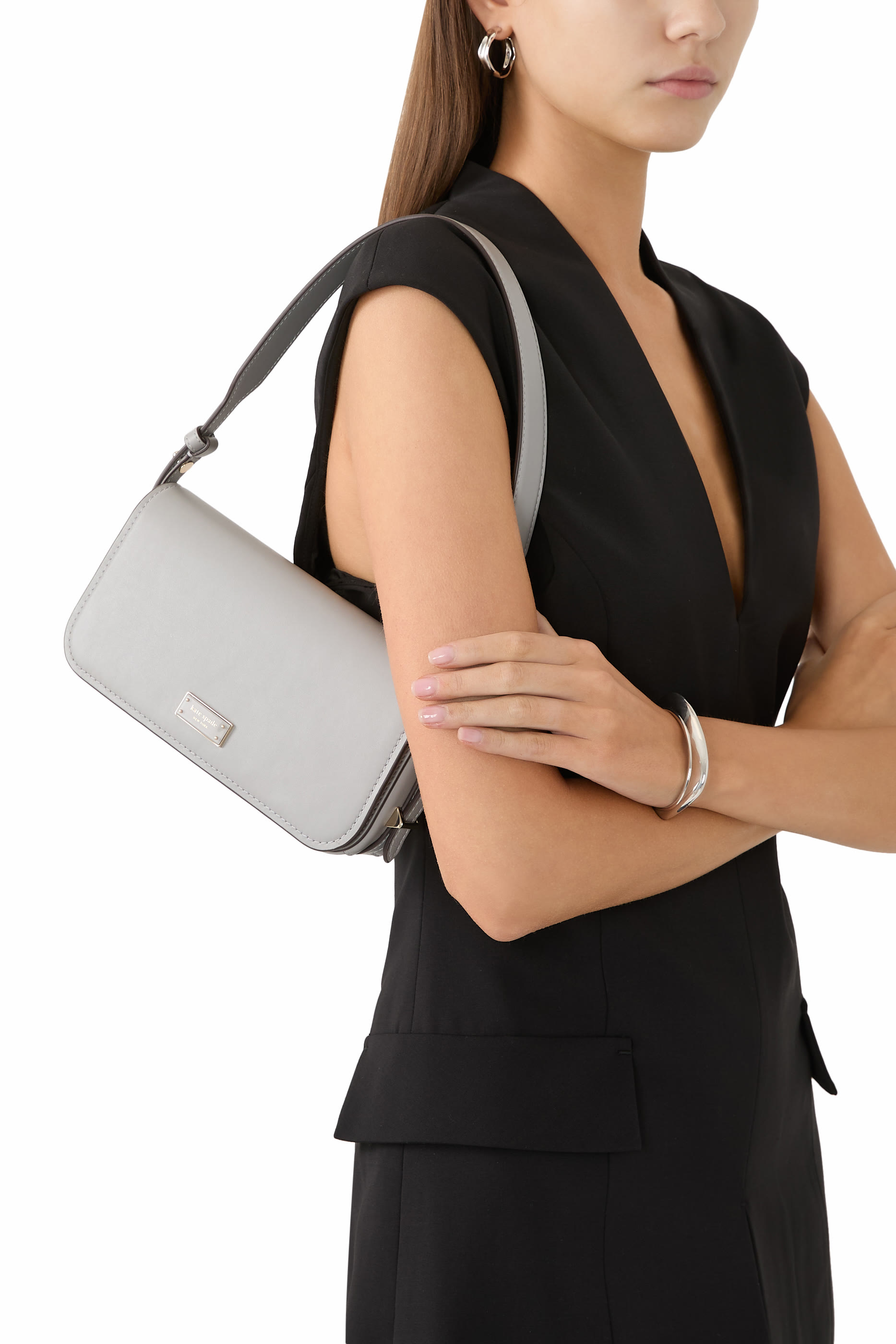 Liv Smooth Leather Shoulder Bag