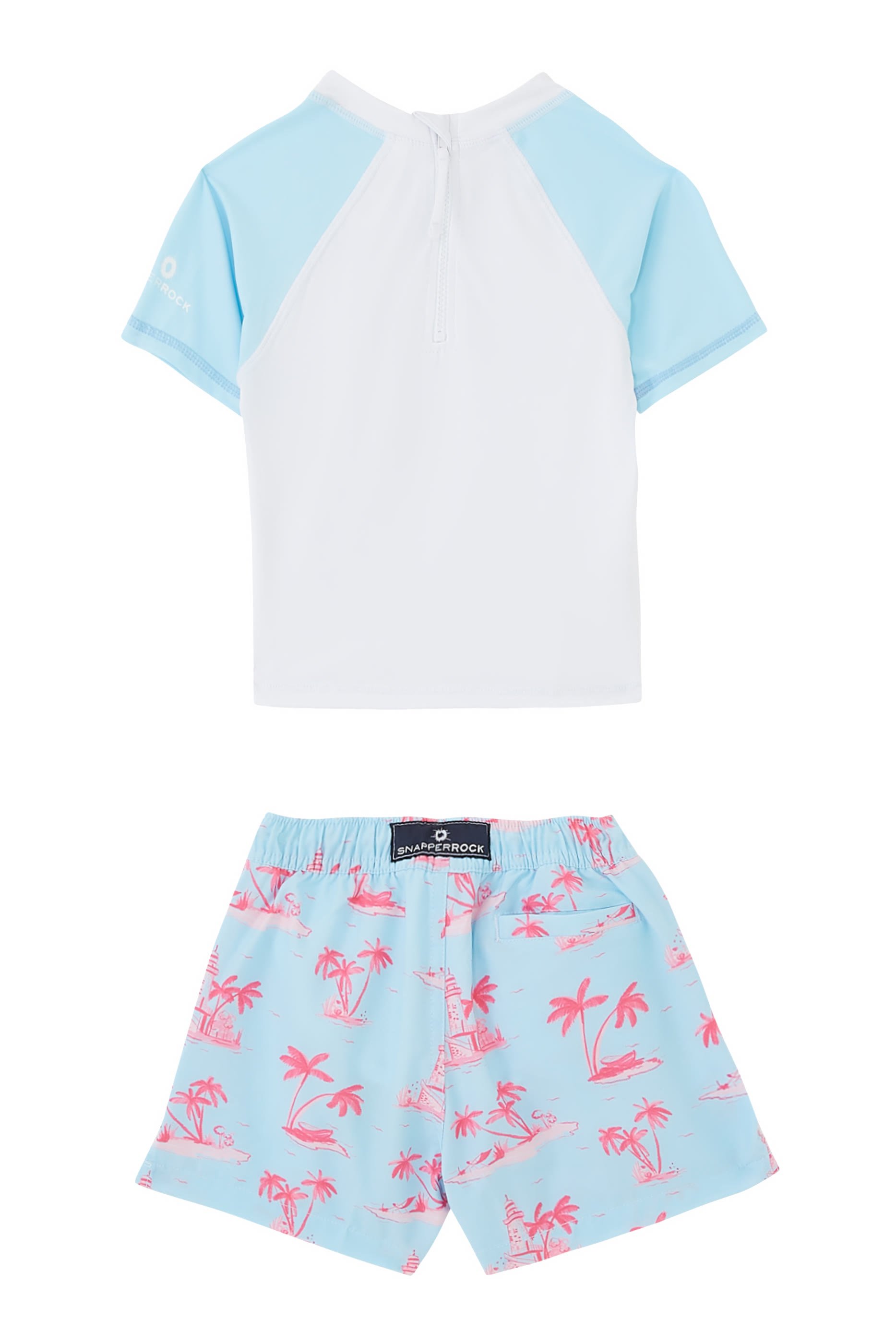 Kids Lighthouse Island Sustainable Short Sleeve Baby Set