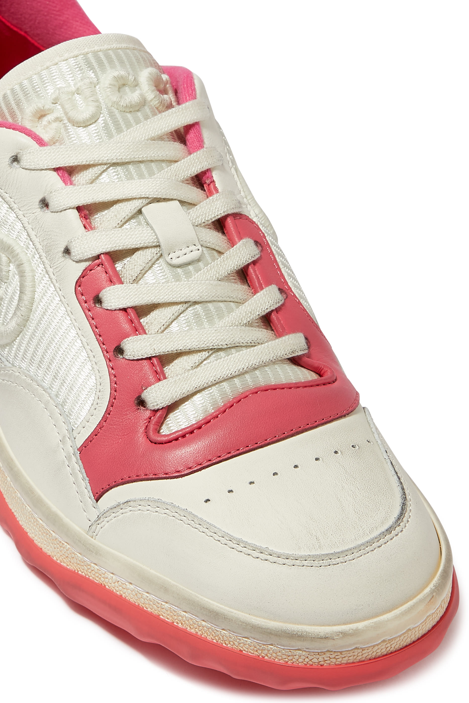 MAC80 Leather And Fabric Sneakers