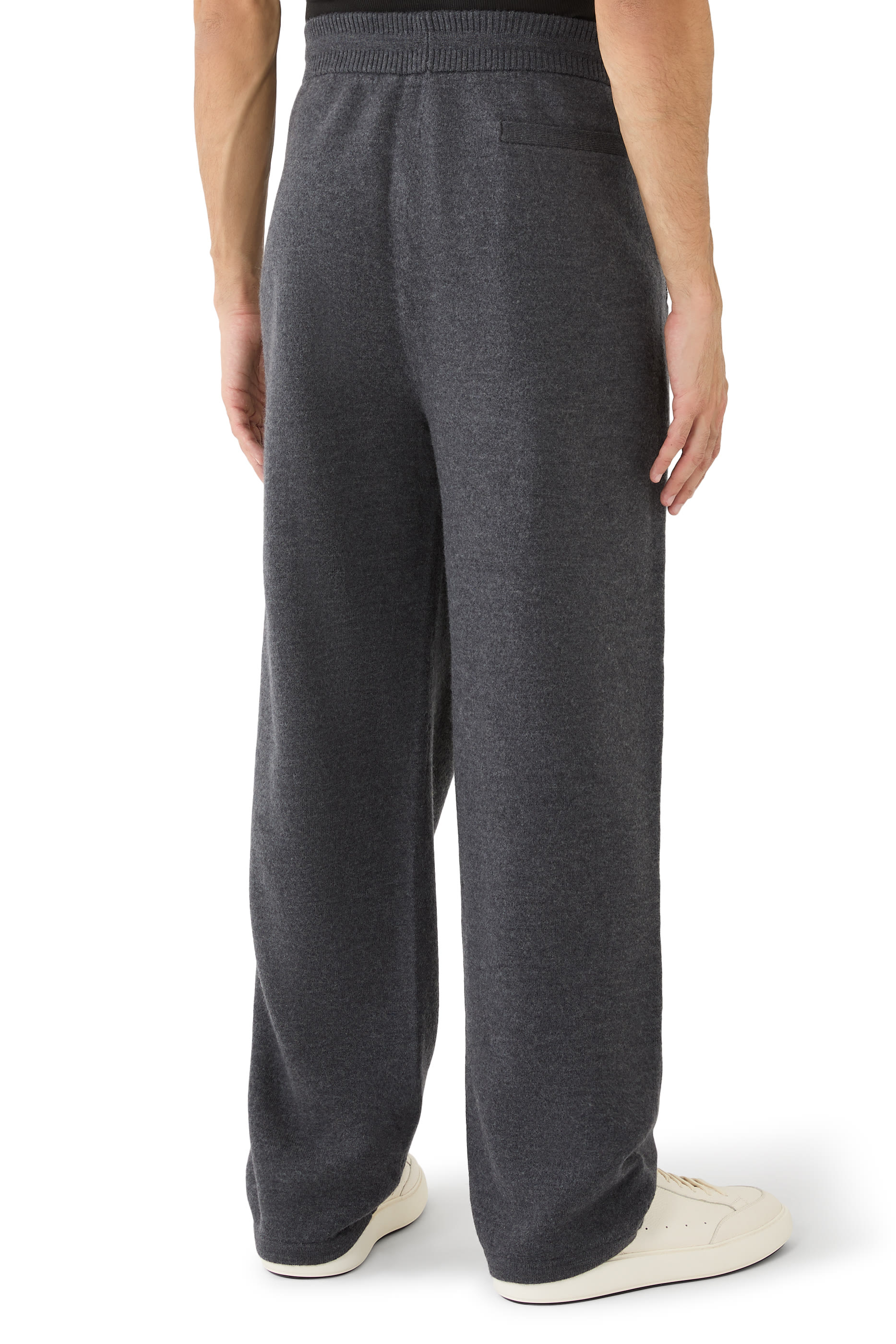 Boiled Wool Joggers