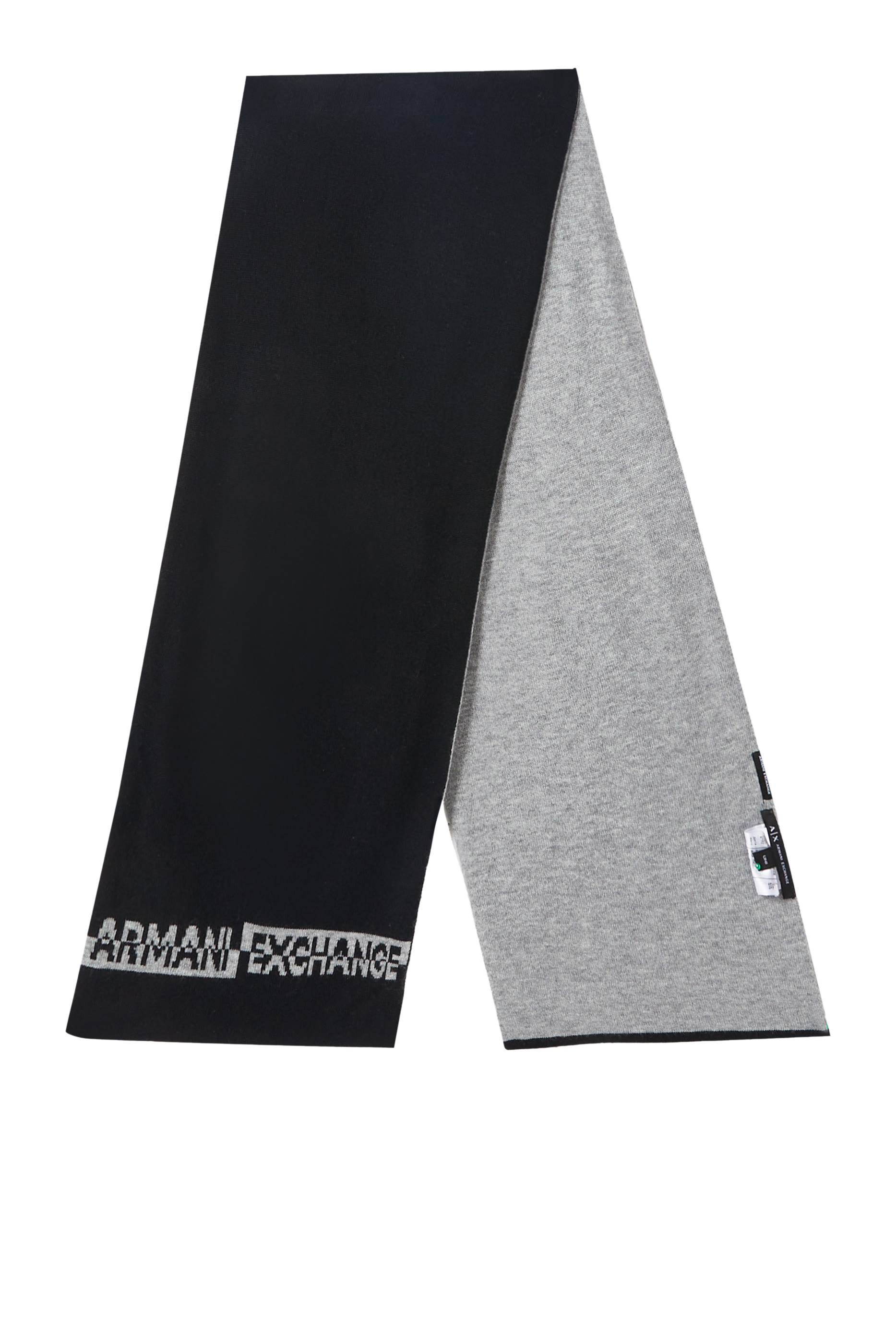 Intarsia-Knit Scarf and Beanie Set