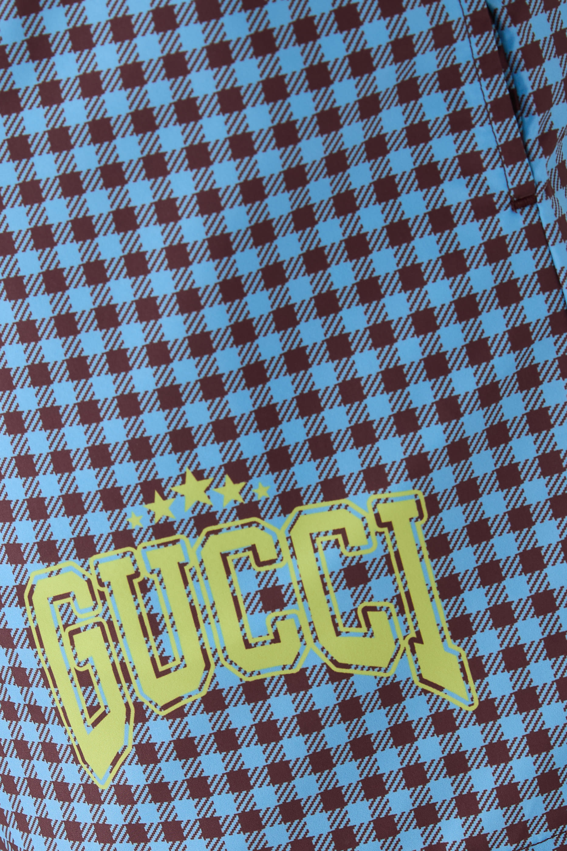 Printed Poplin Tech Swim Shorts