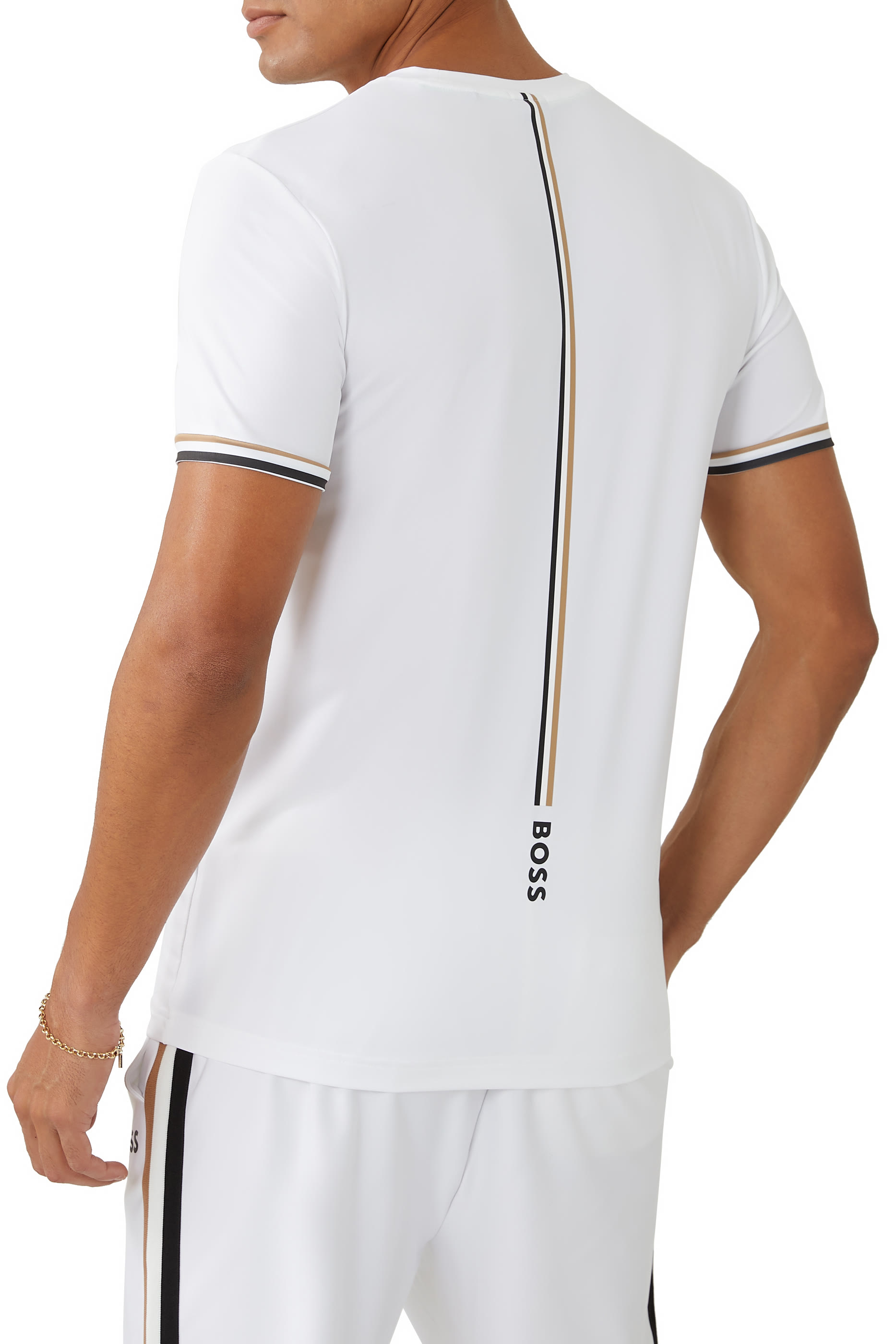 Matteo Berrettini Signature Stripe Logo T-Shirt