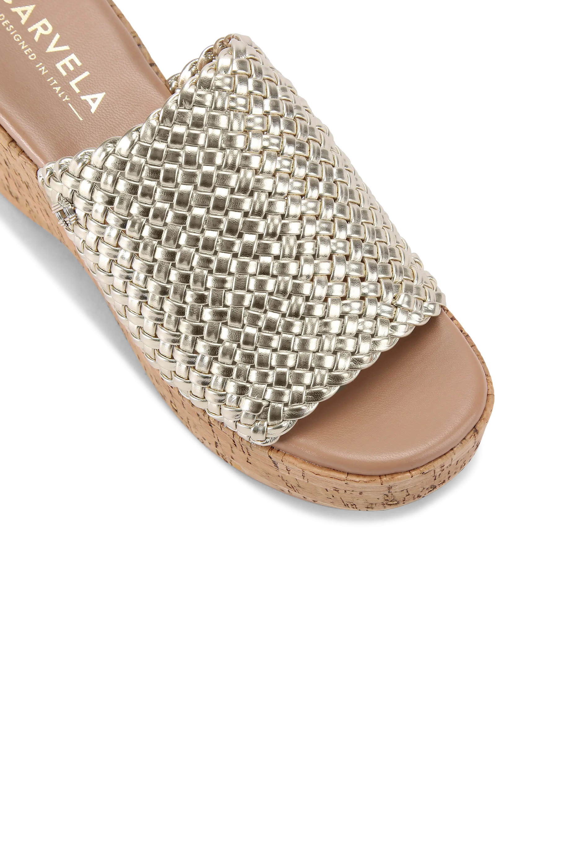 Krypton 85 Weave Wedge Sandals