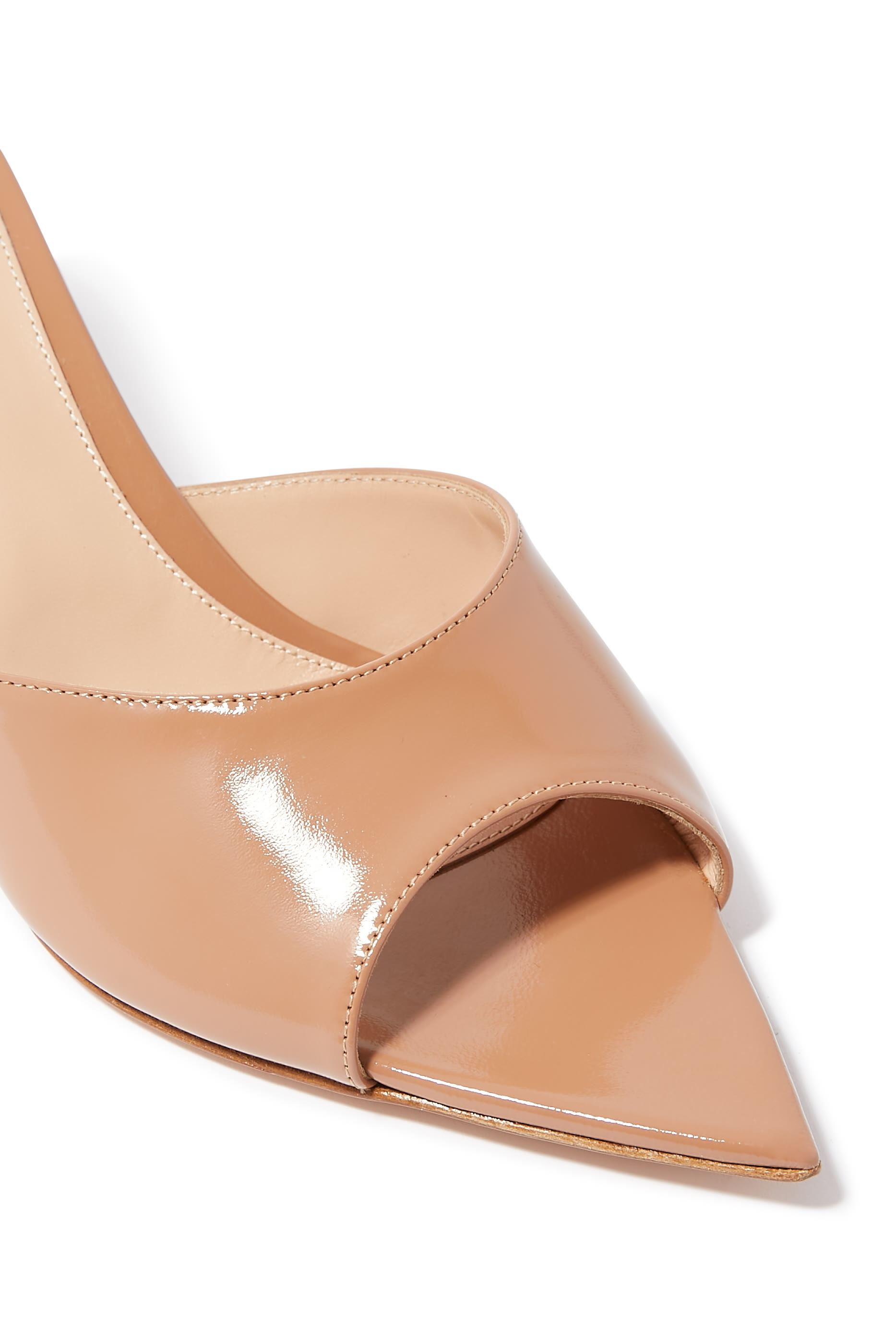 Elle 70 Patent Leather Mules