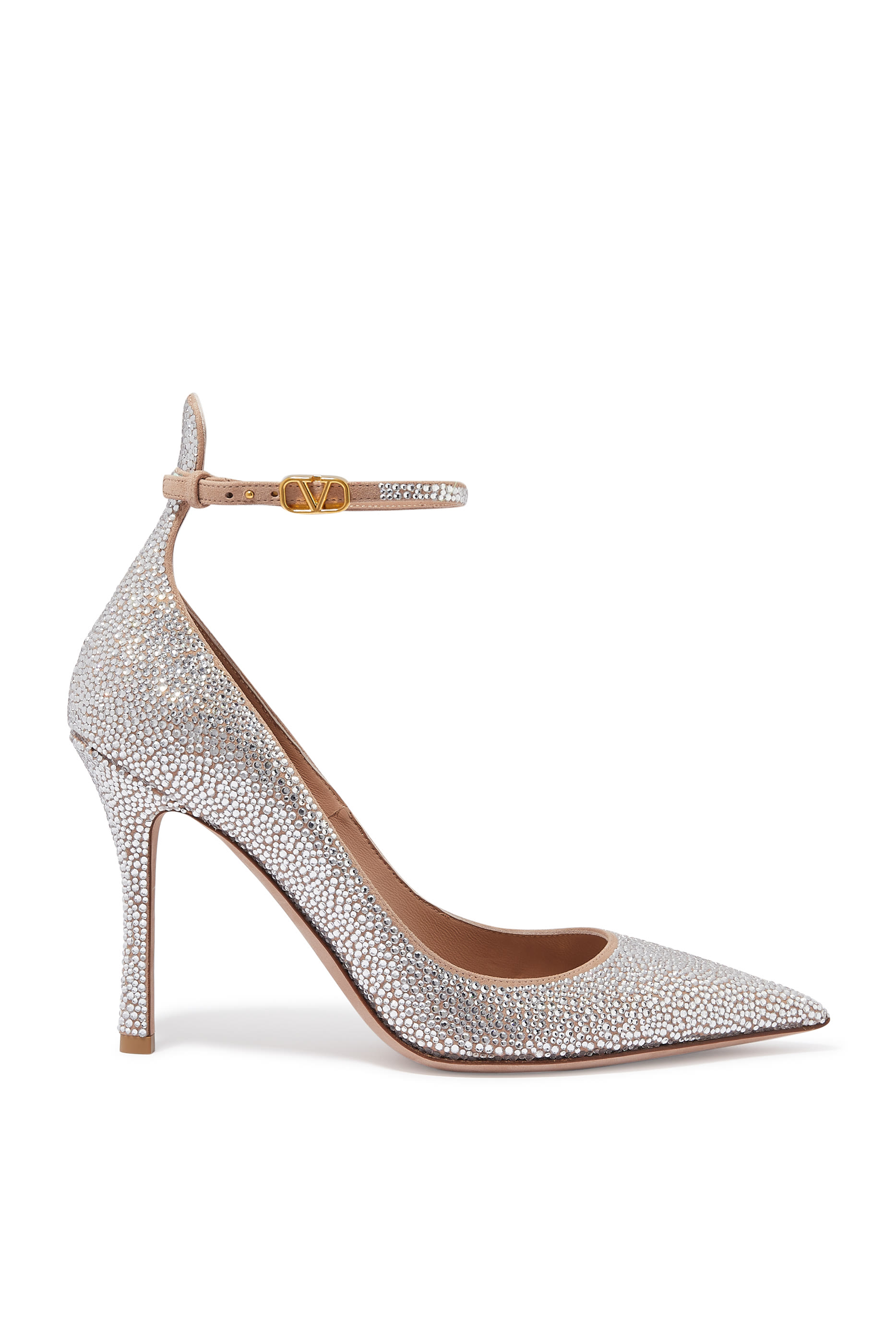  Tan-Go 100 Rhinestone Pumps