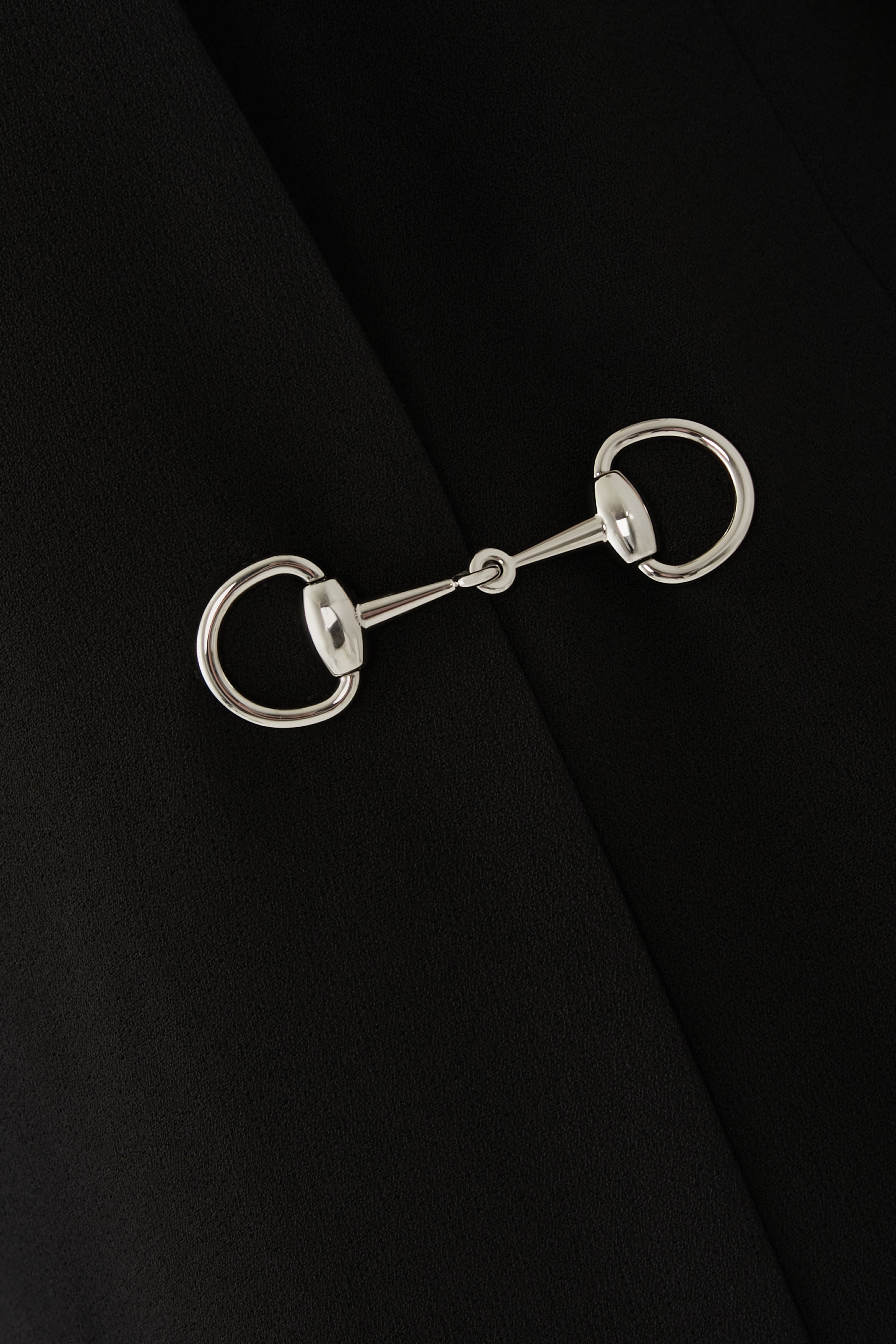 Heavy Viscose Sable Horsebit Dress