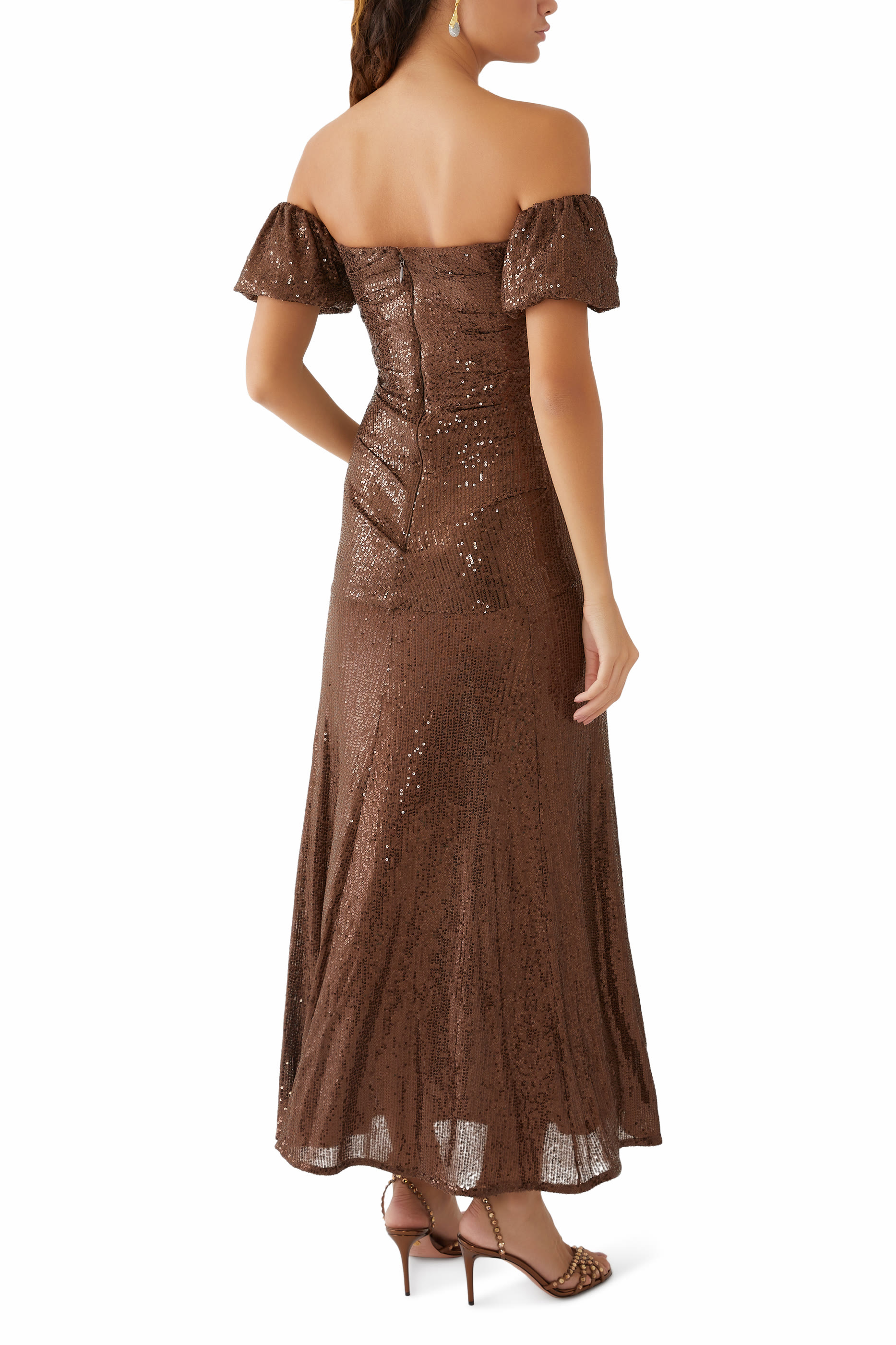 Sunbeam Valentina Off-Shoulder Gown