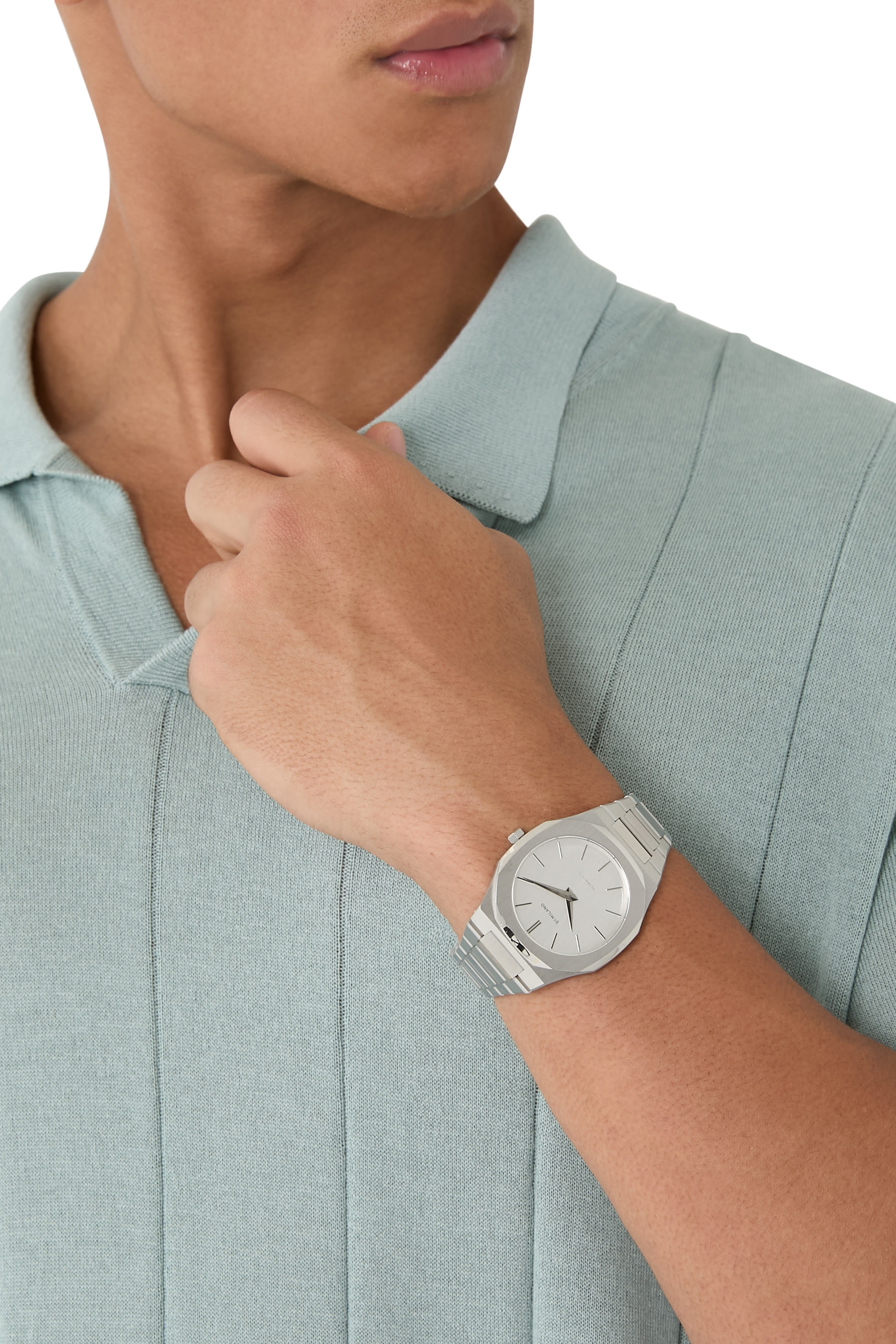 Ultra Thin Stainless Steel Watch