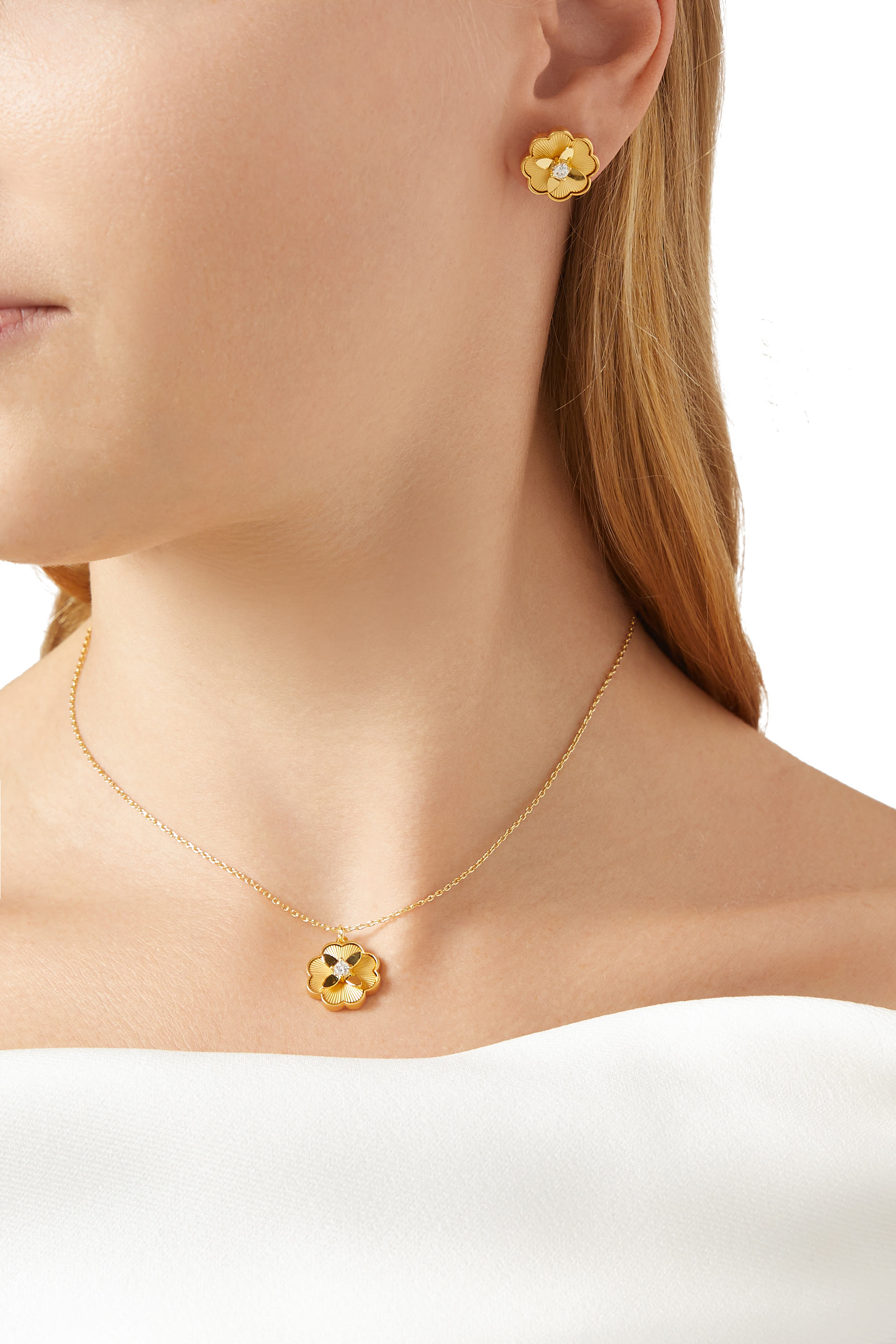 Heritage Bloom Pendant Necklace