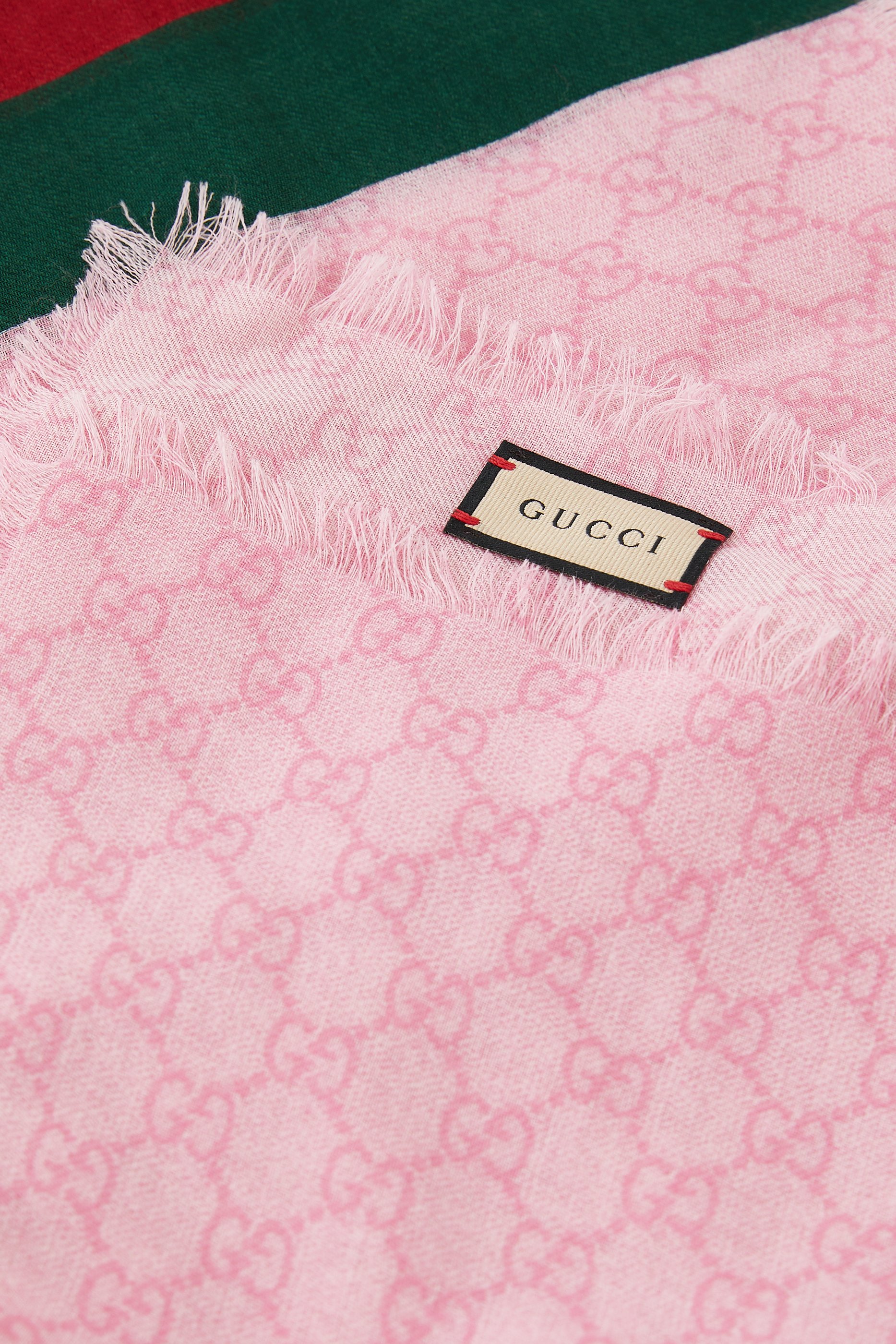 Web Stripe Wool Shawl