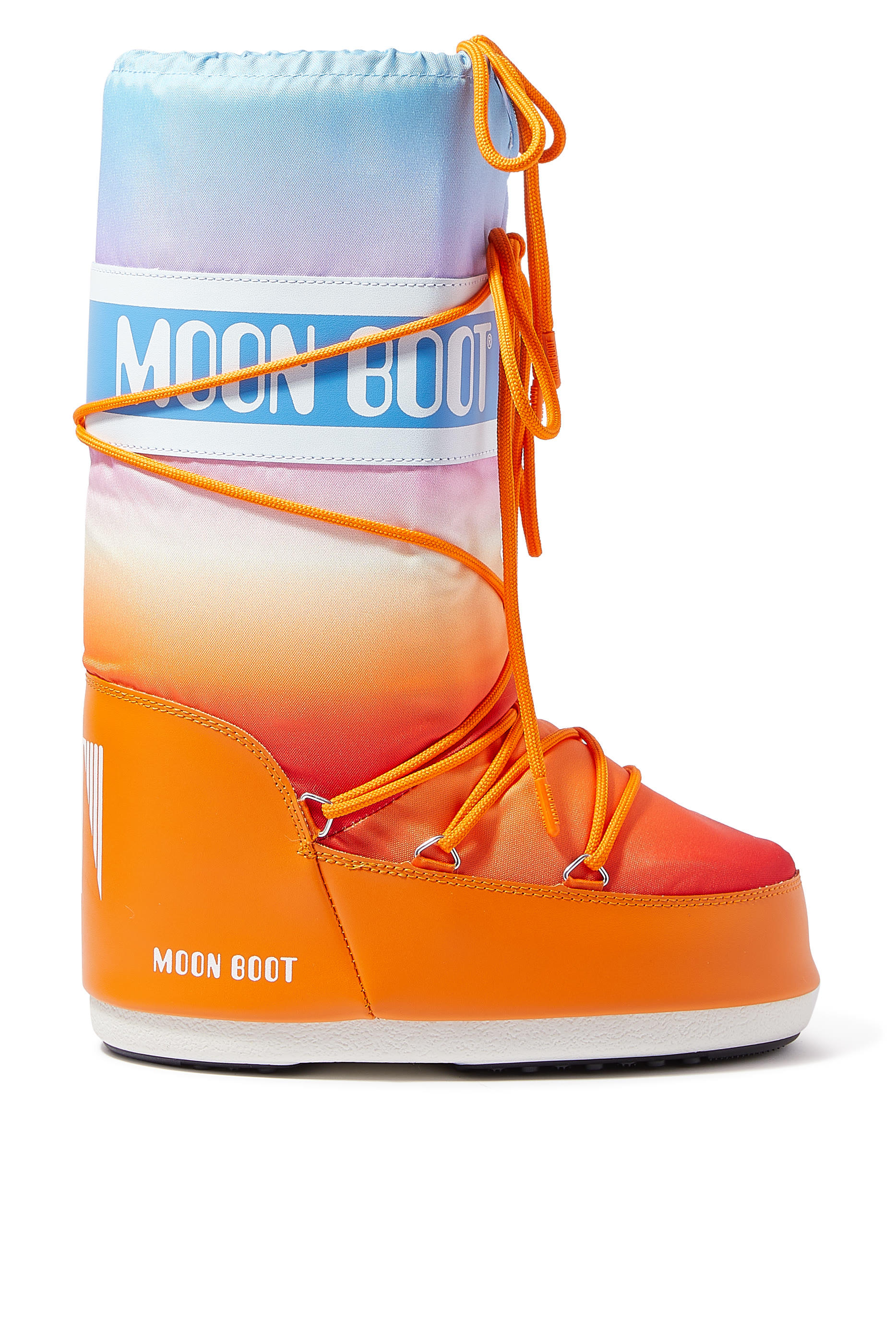 Icon Sunrise-Print Orange Boots