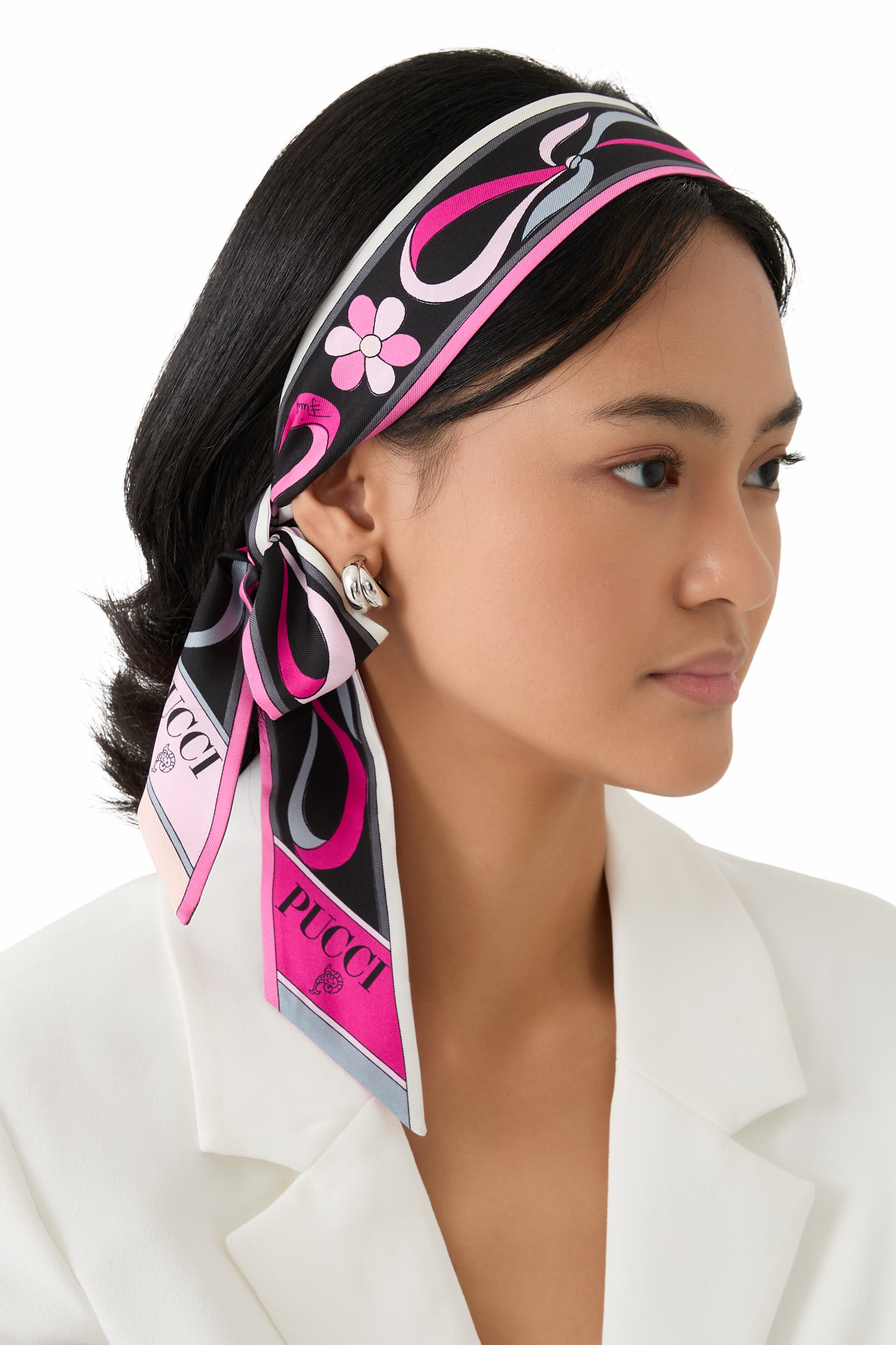Printed Silk-Twill Scarf