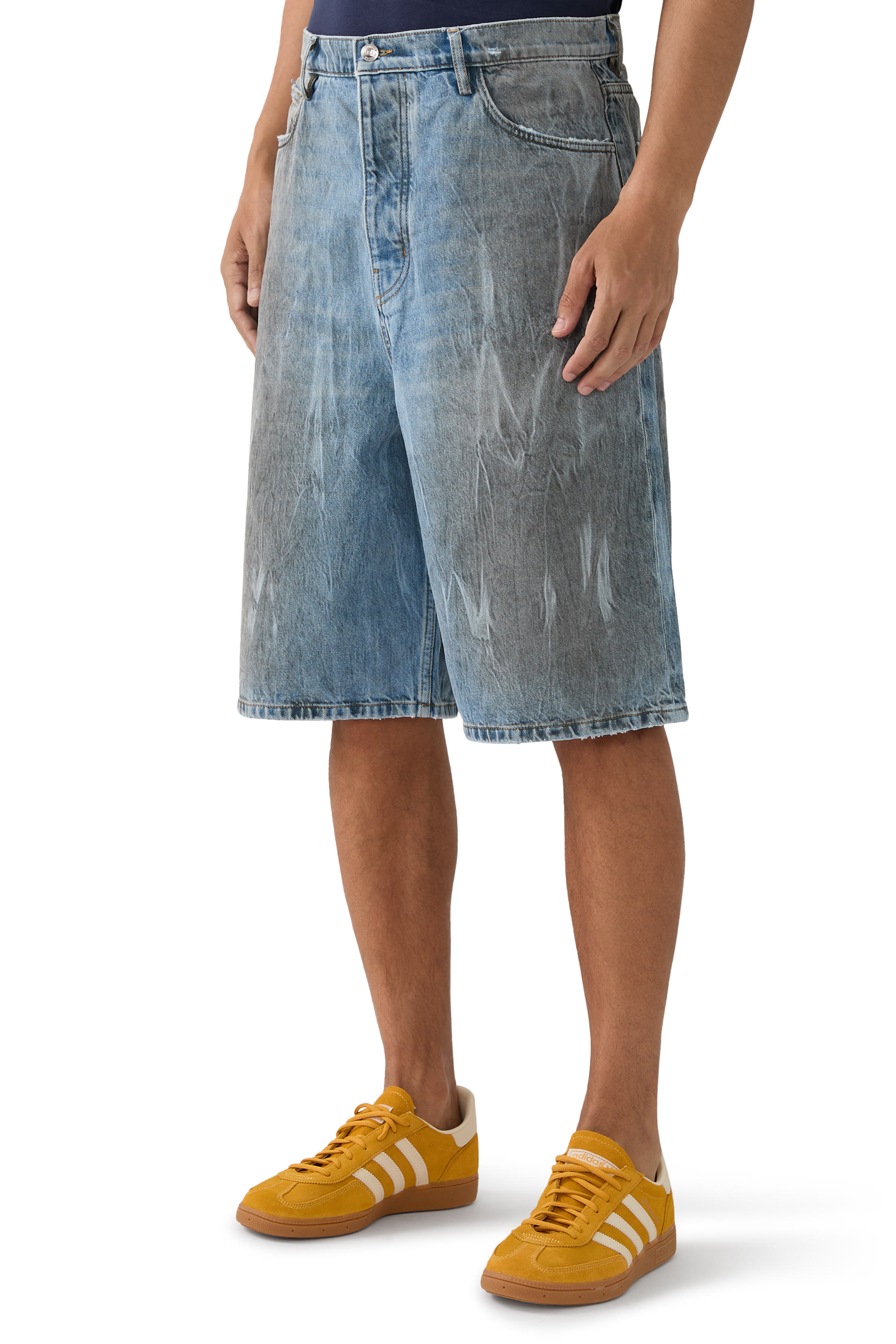 Thrashed Baggy 5 Pocket Shorts