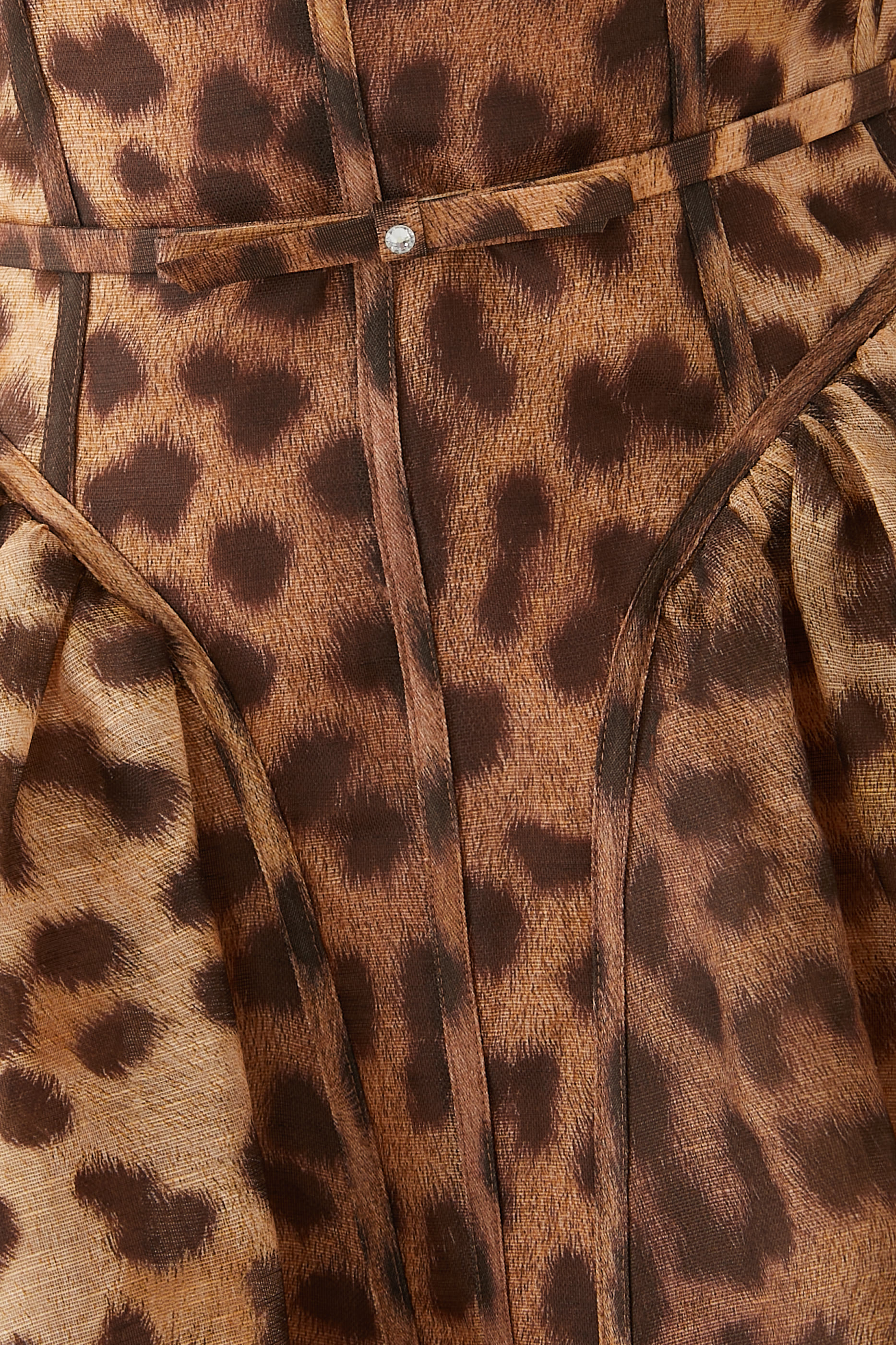 Crush Panelled Midi Dress