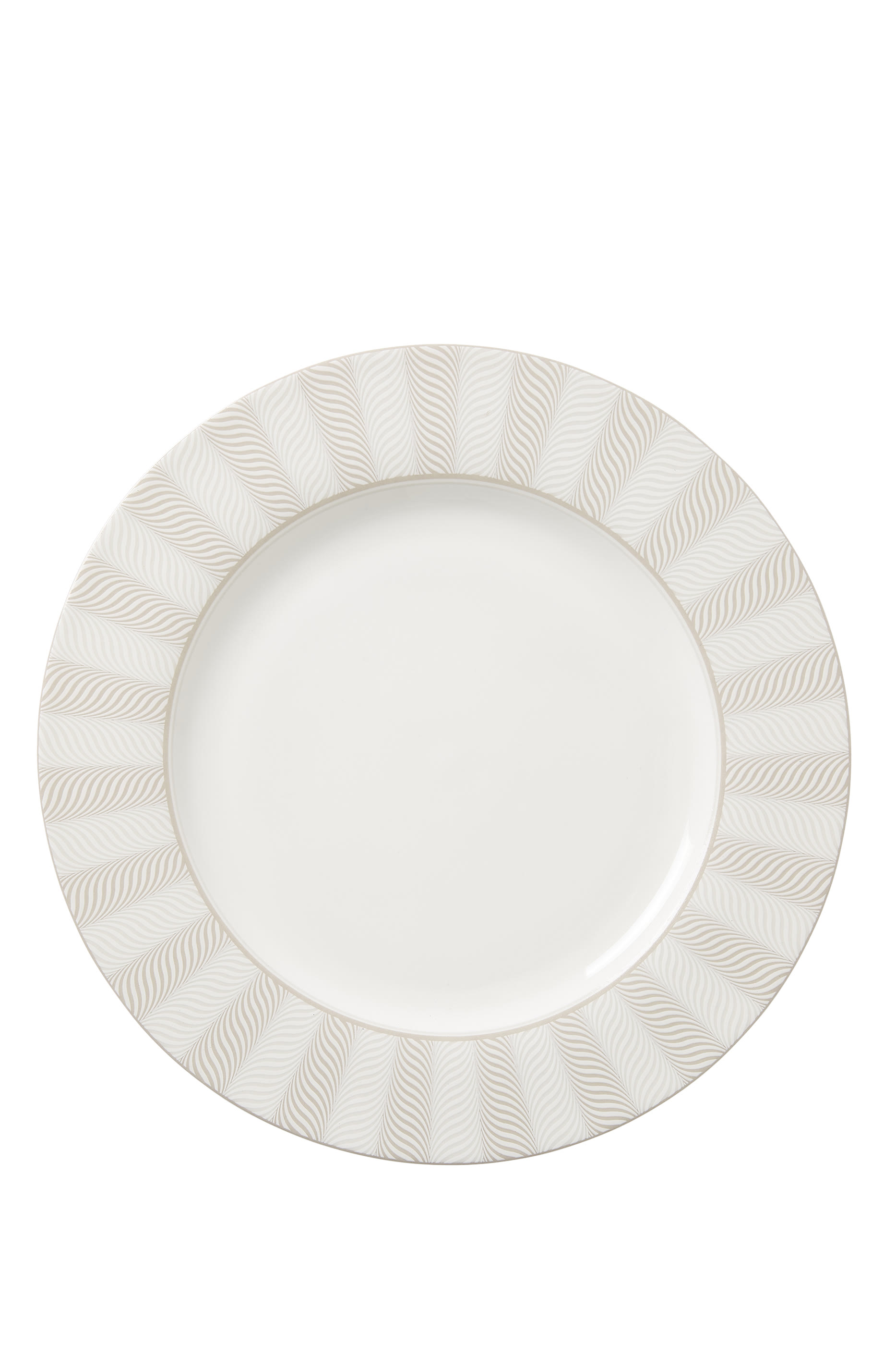 Bakewell Taupe Classic Plate