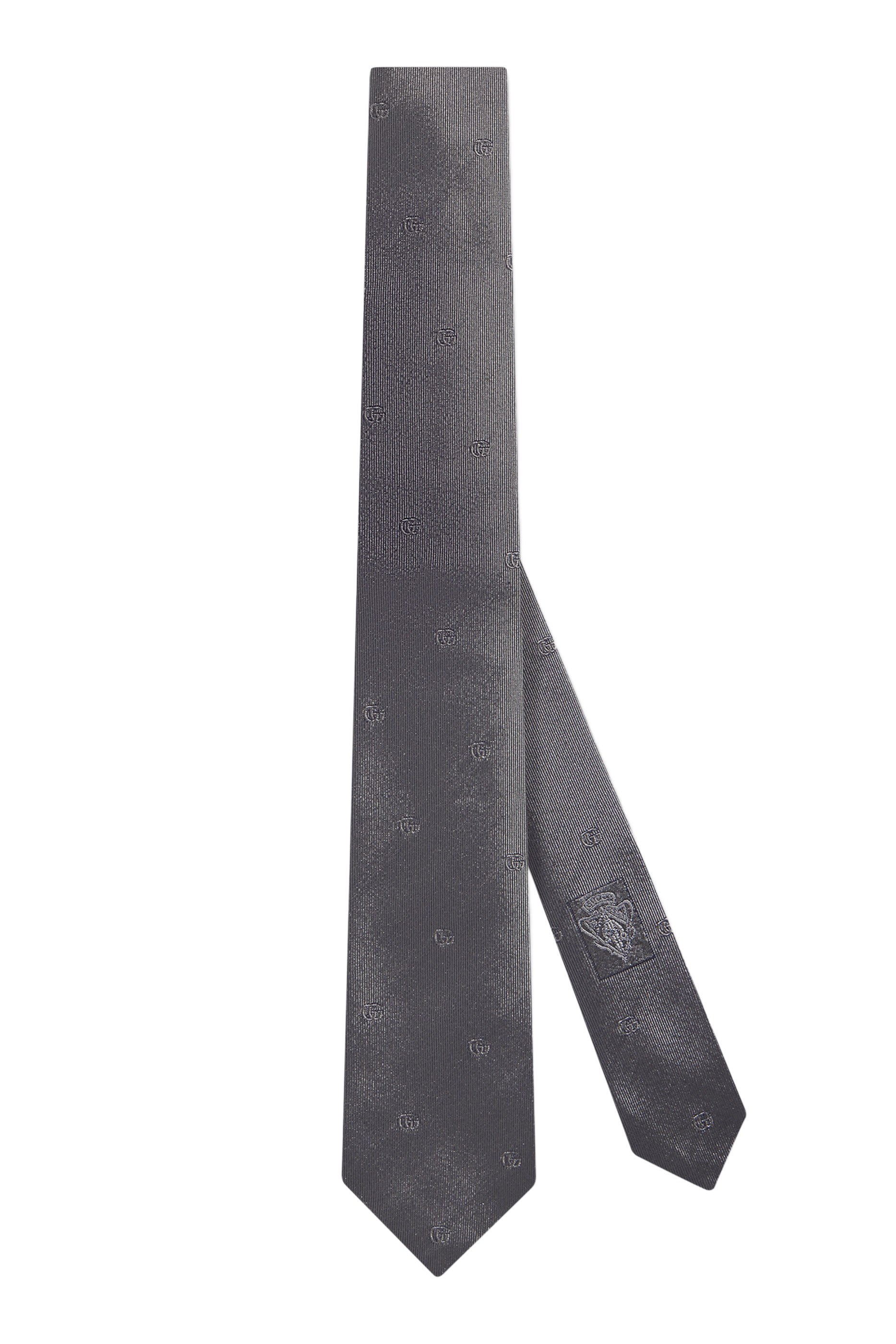 Double G Silk Jacquard Tie