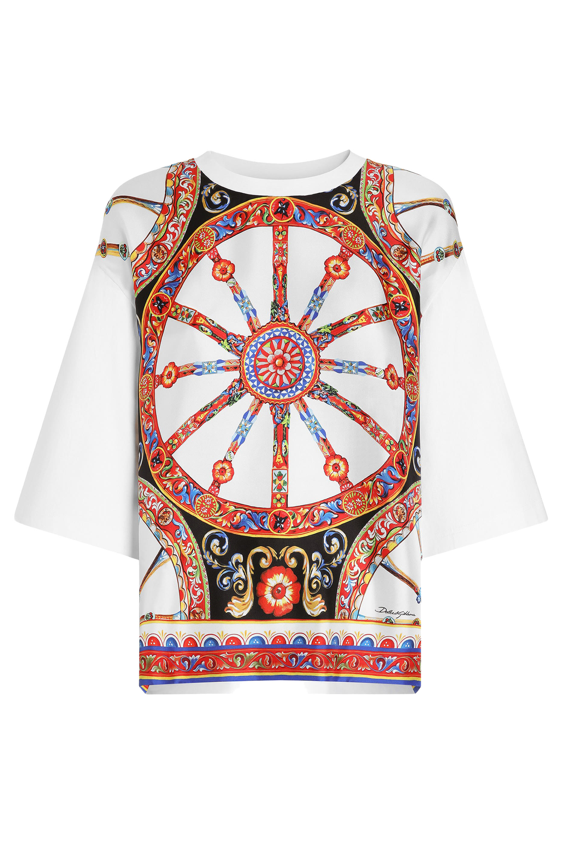 Carretto-Print T-Shirt