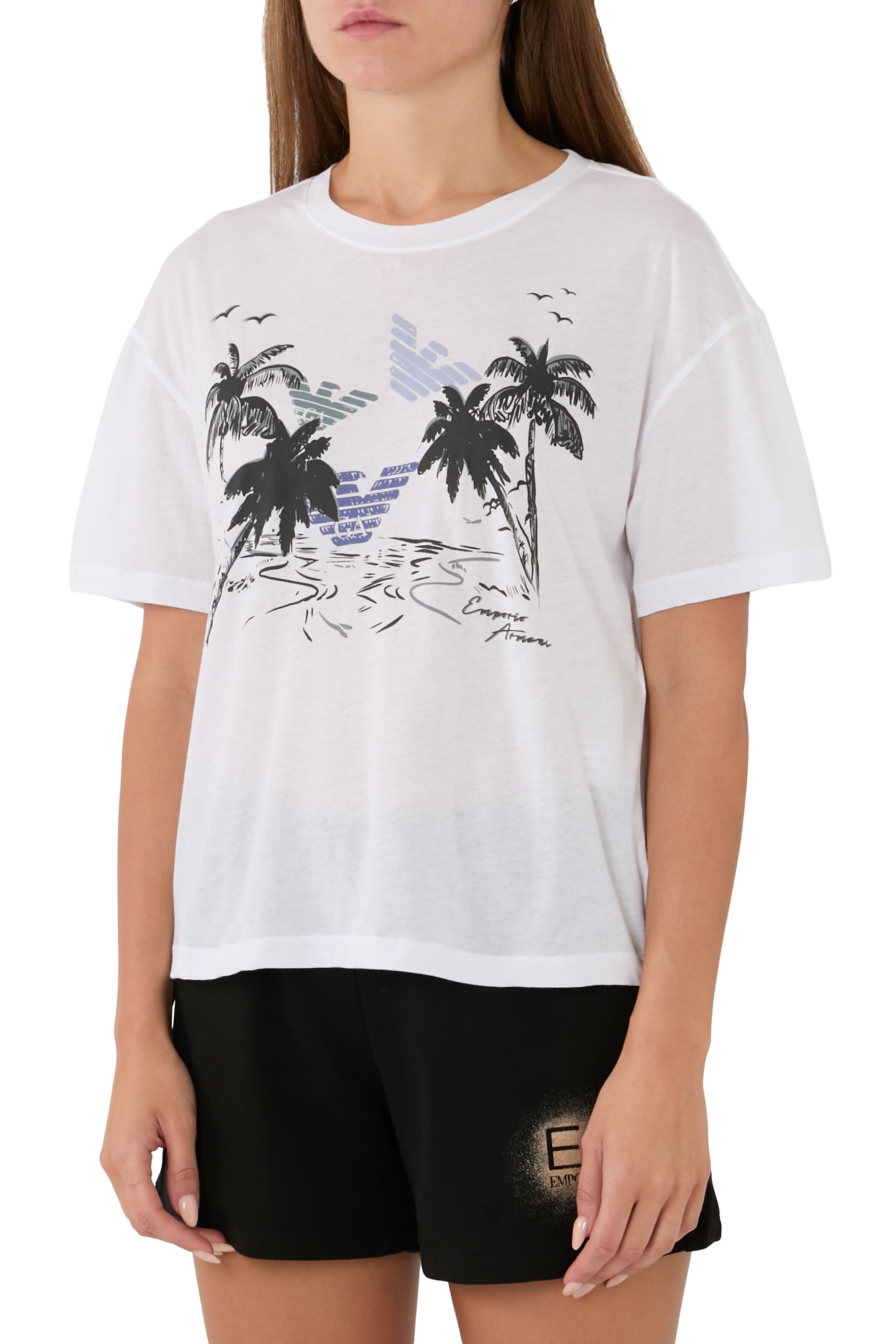 Palm Tree EA Logo T-Shirt