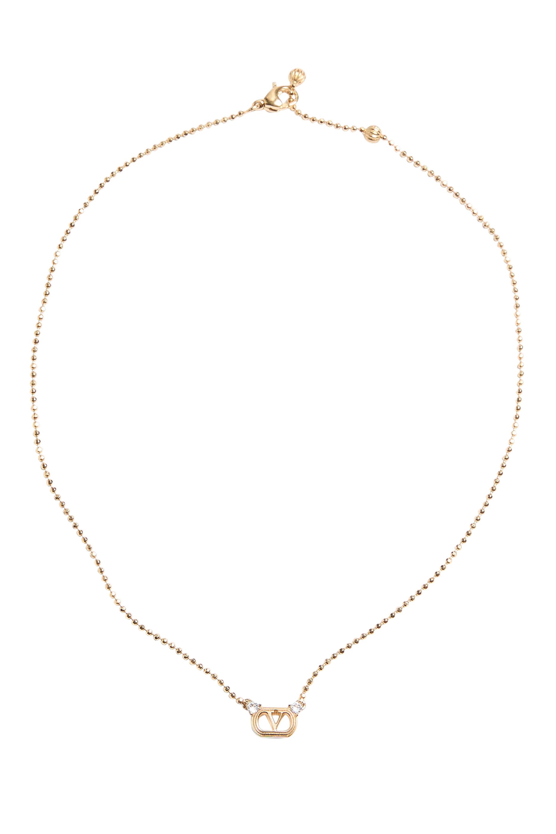 Ovalette Crystal Embellished Necklace