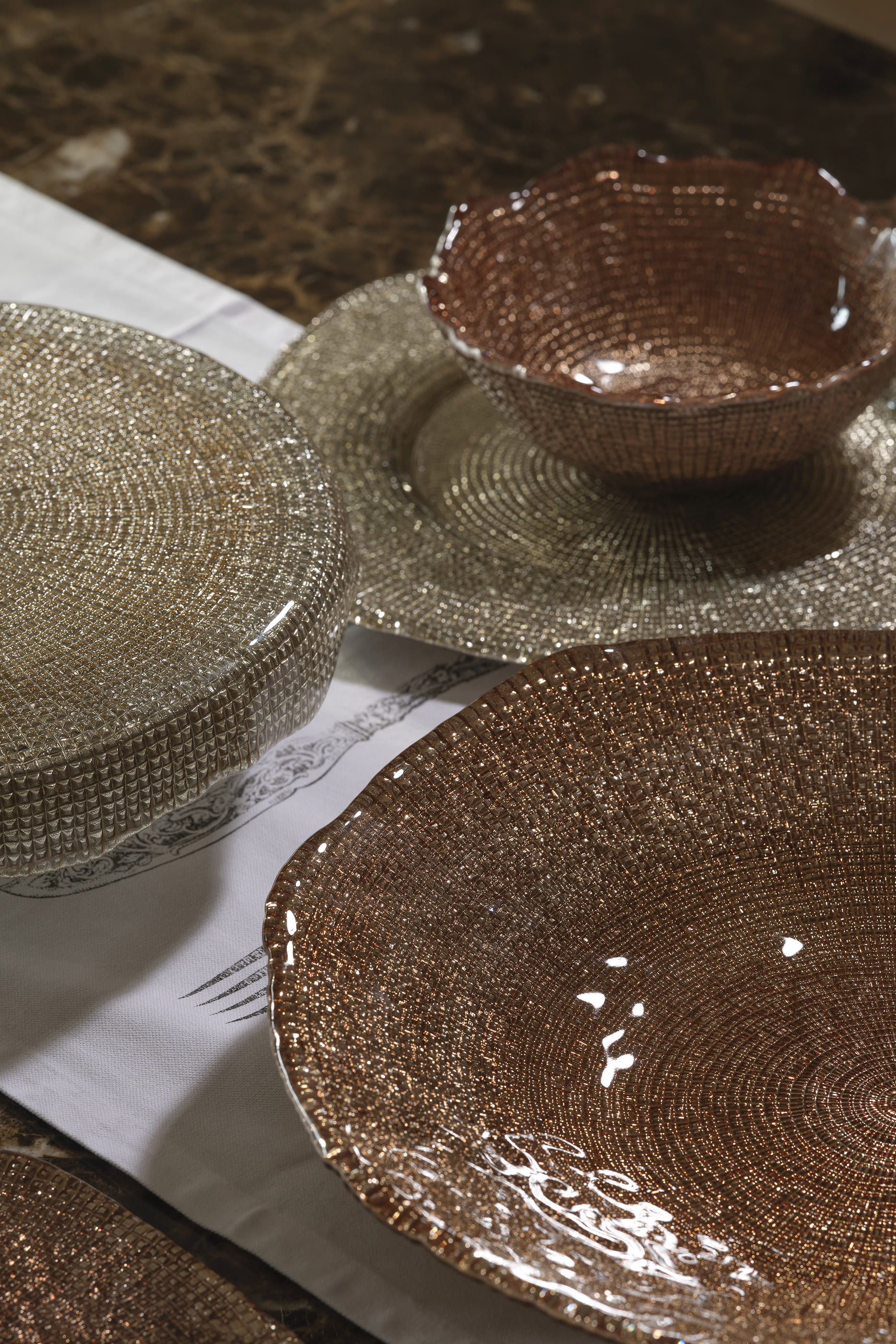 Diamante Footed Cakestand 