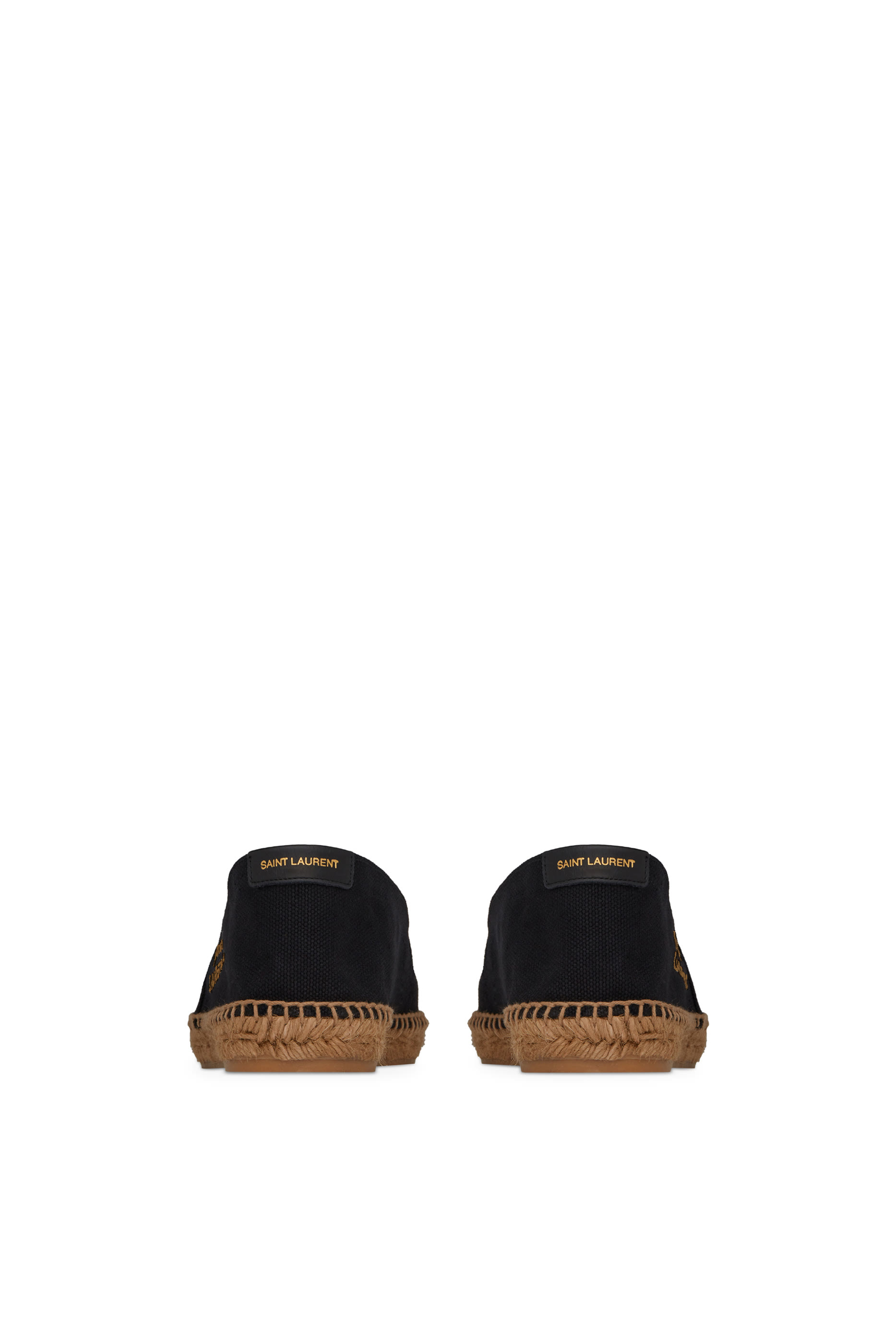 Embroidered Canvas Espadrilles