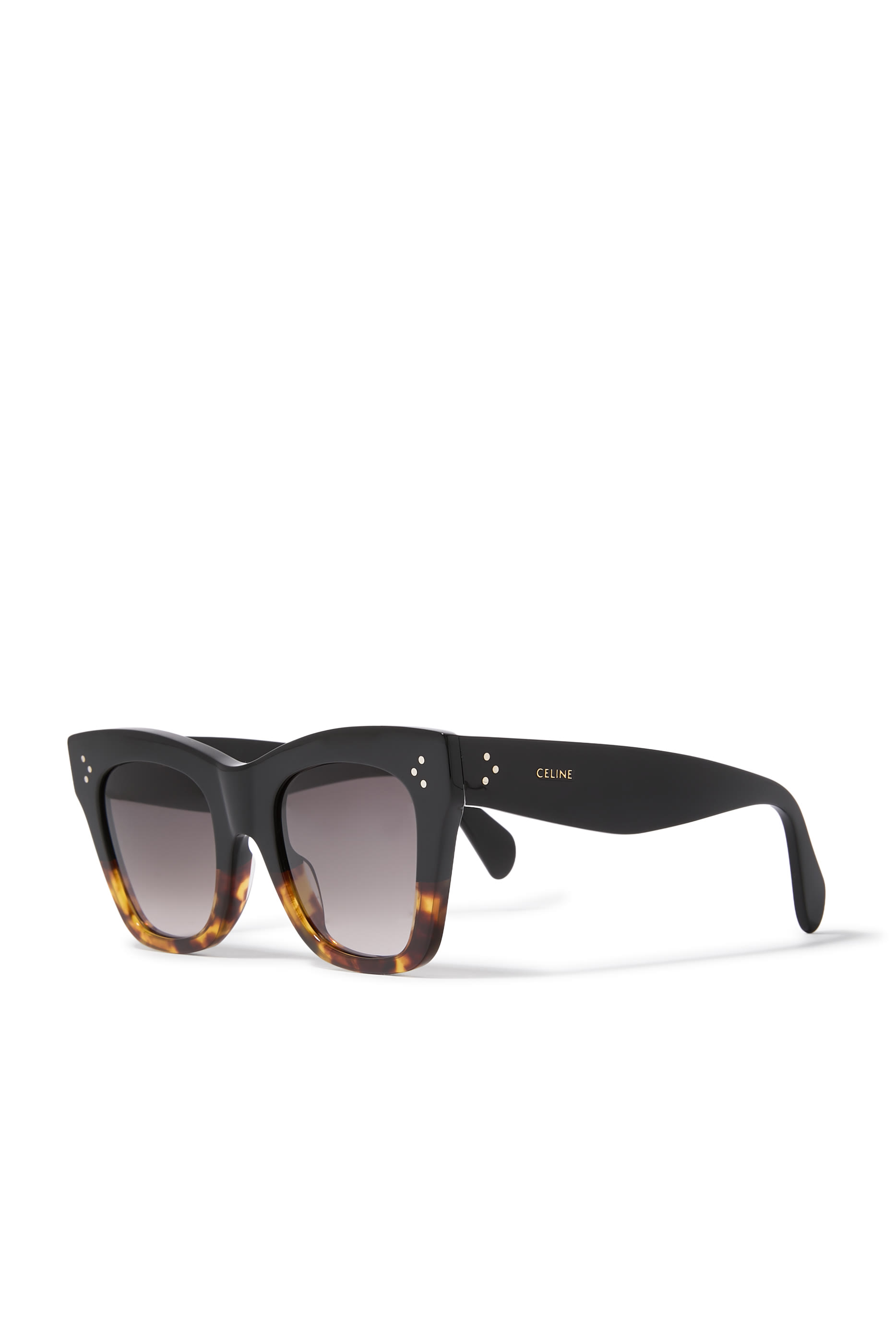 3 Dots Square-Frame Sunglasses
