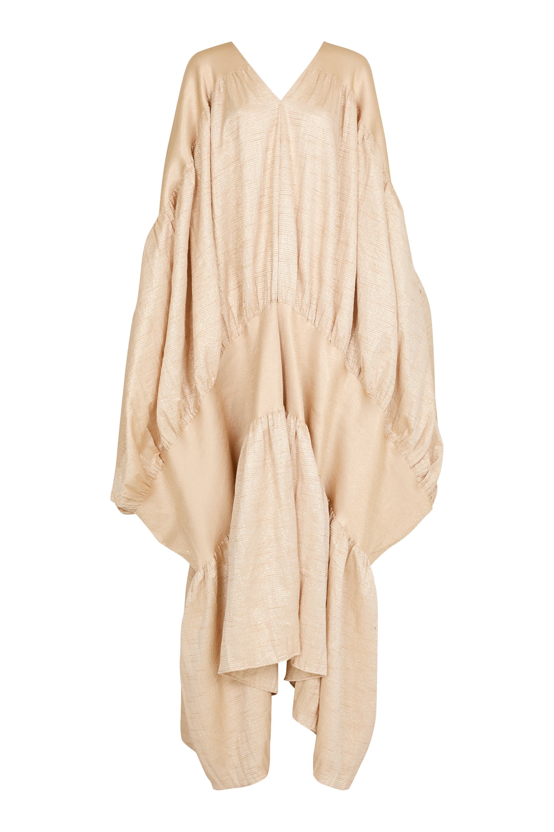 Knitted V-Neck Kaftan