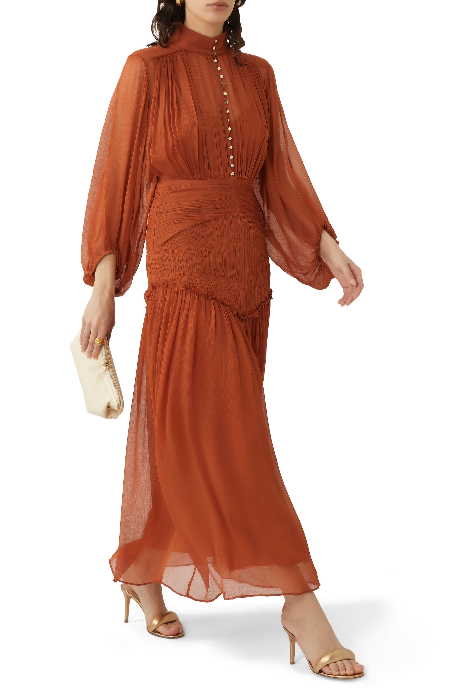 Noemi Button Up Midi Dress