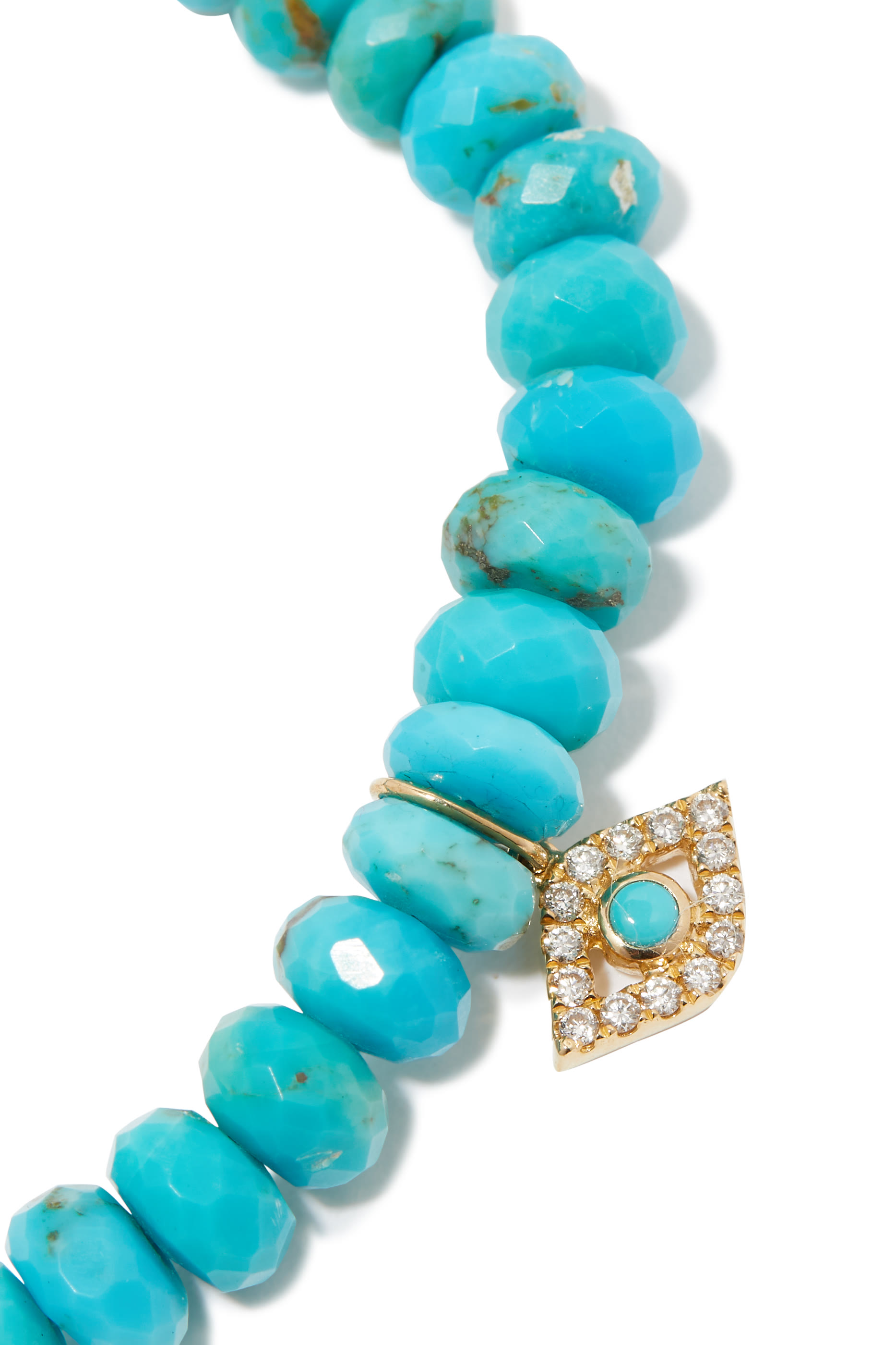 Evil Eye Turquoise Charm Bracelet