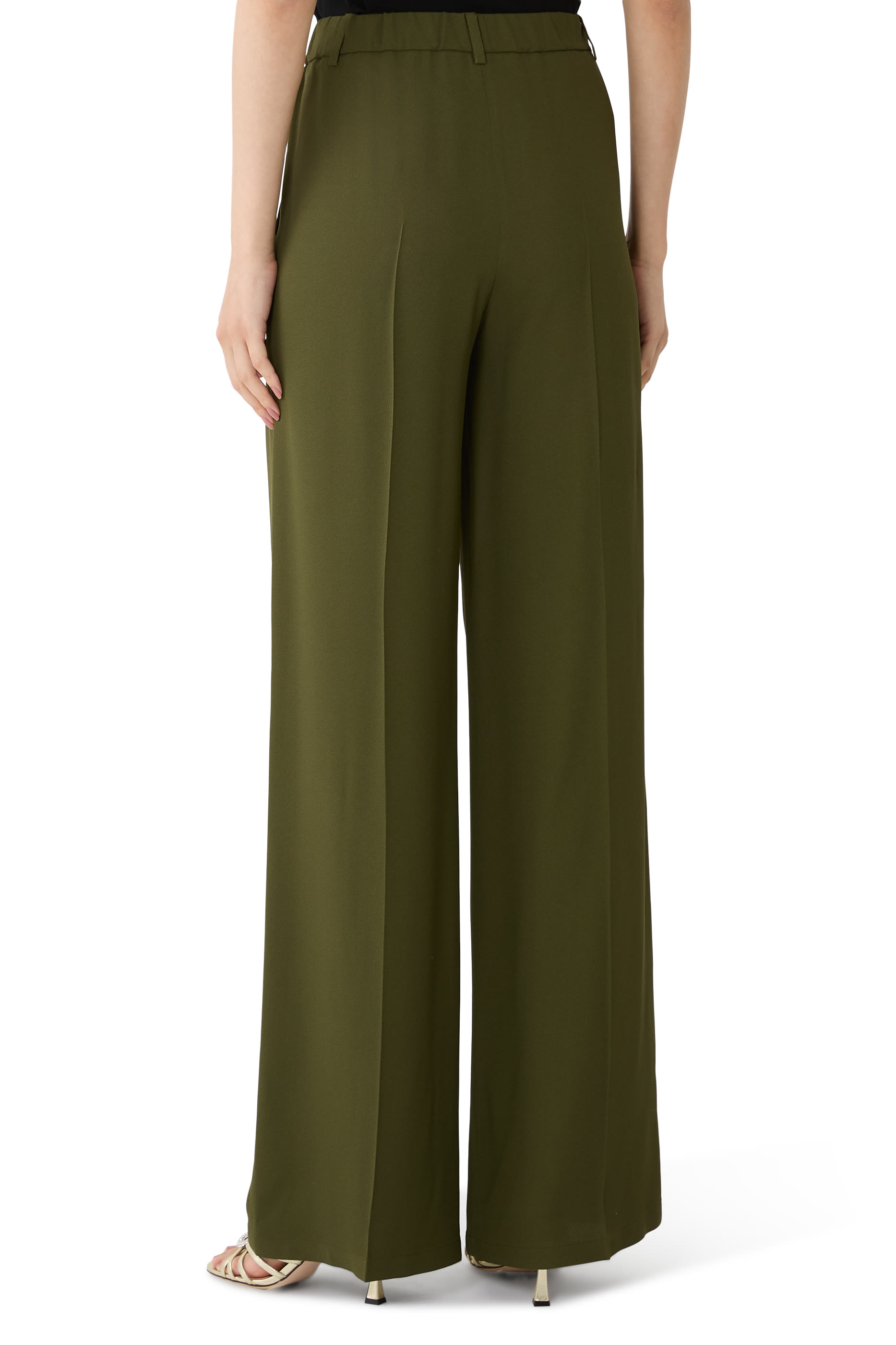 Wide-Leg Trousers