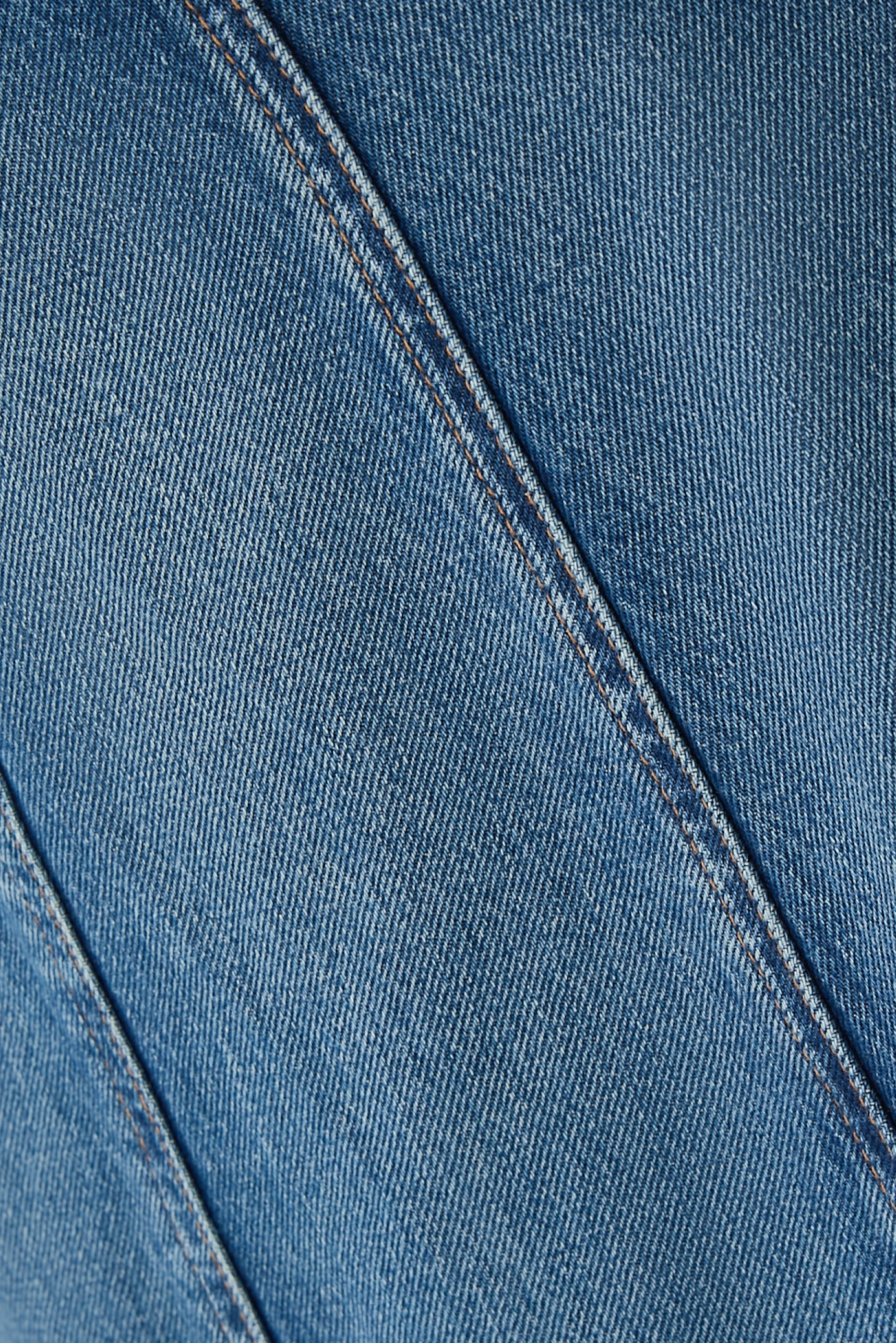 The Uma Midi Denim Skirt