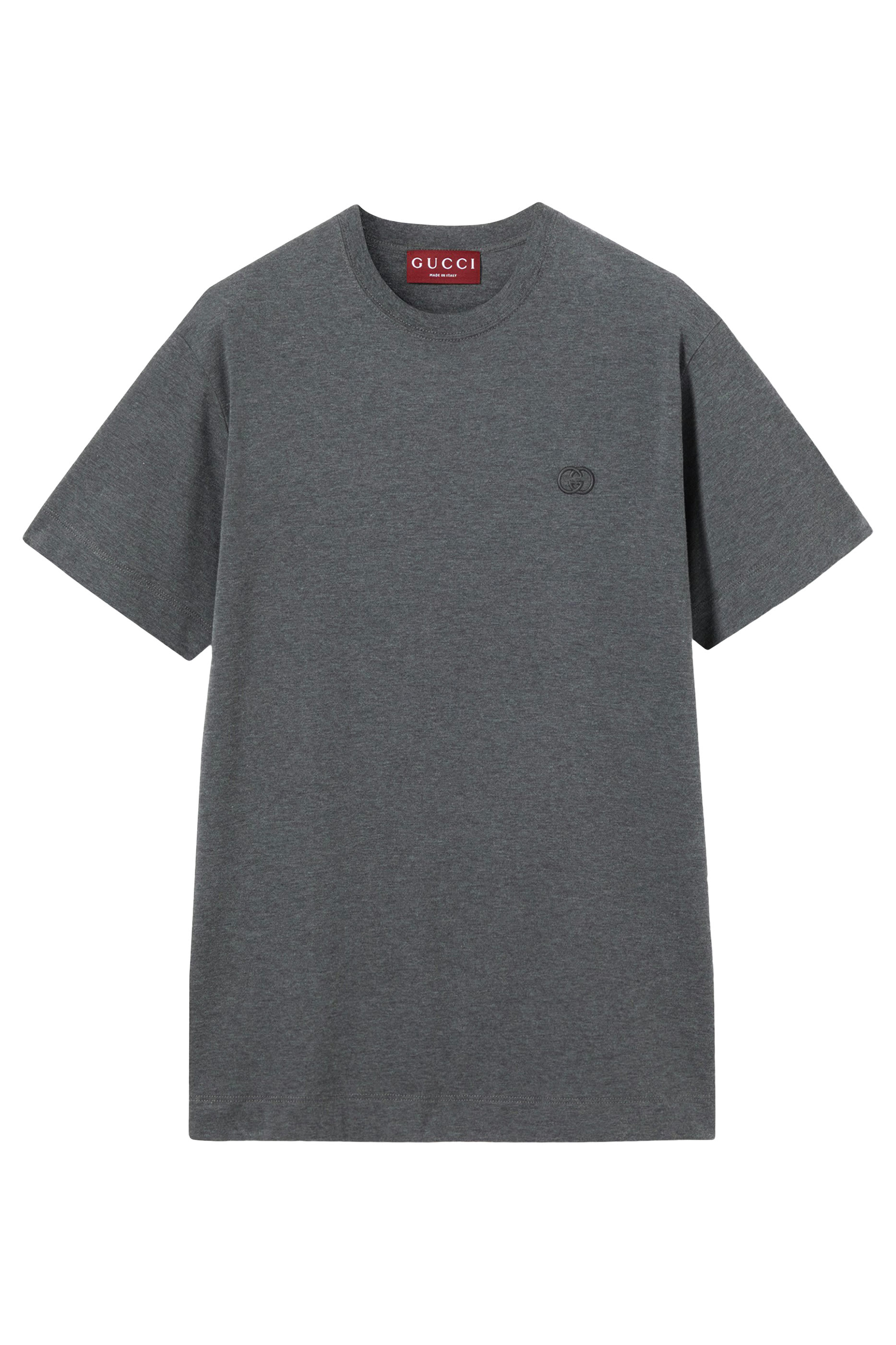 Cotton Jersey T-Shirt with Embroidery 