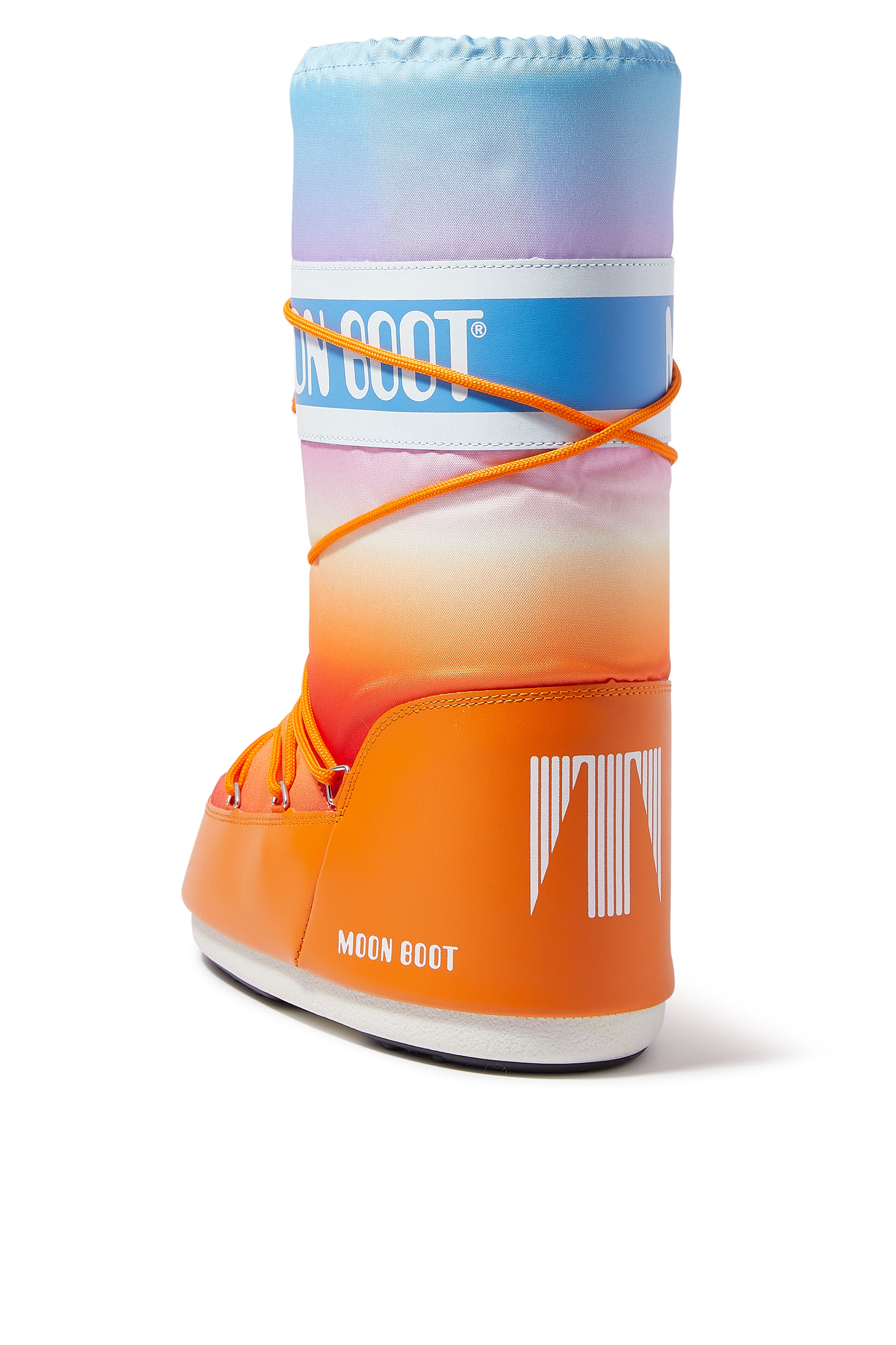 Icon Sunrise-Print Orange Boots