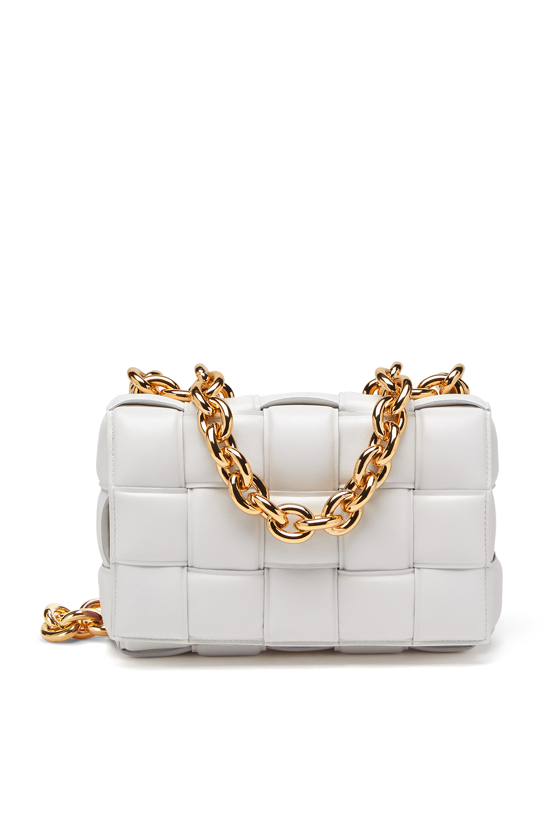 Chain Cassette Crossbody Bag