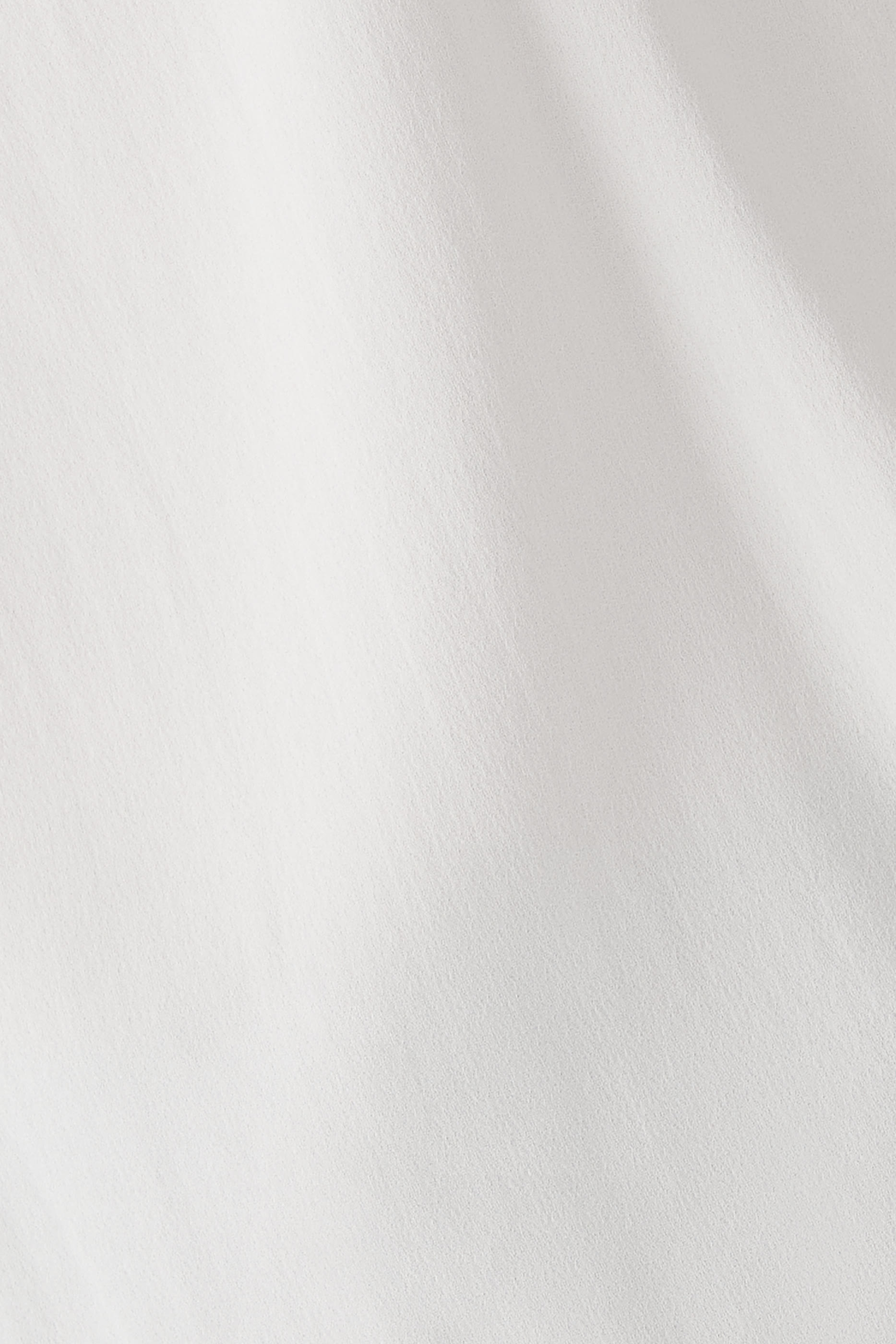 Silk Georgette Crepe Round Neck Tank